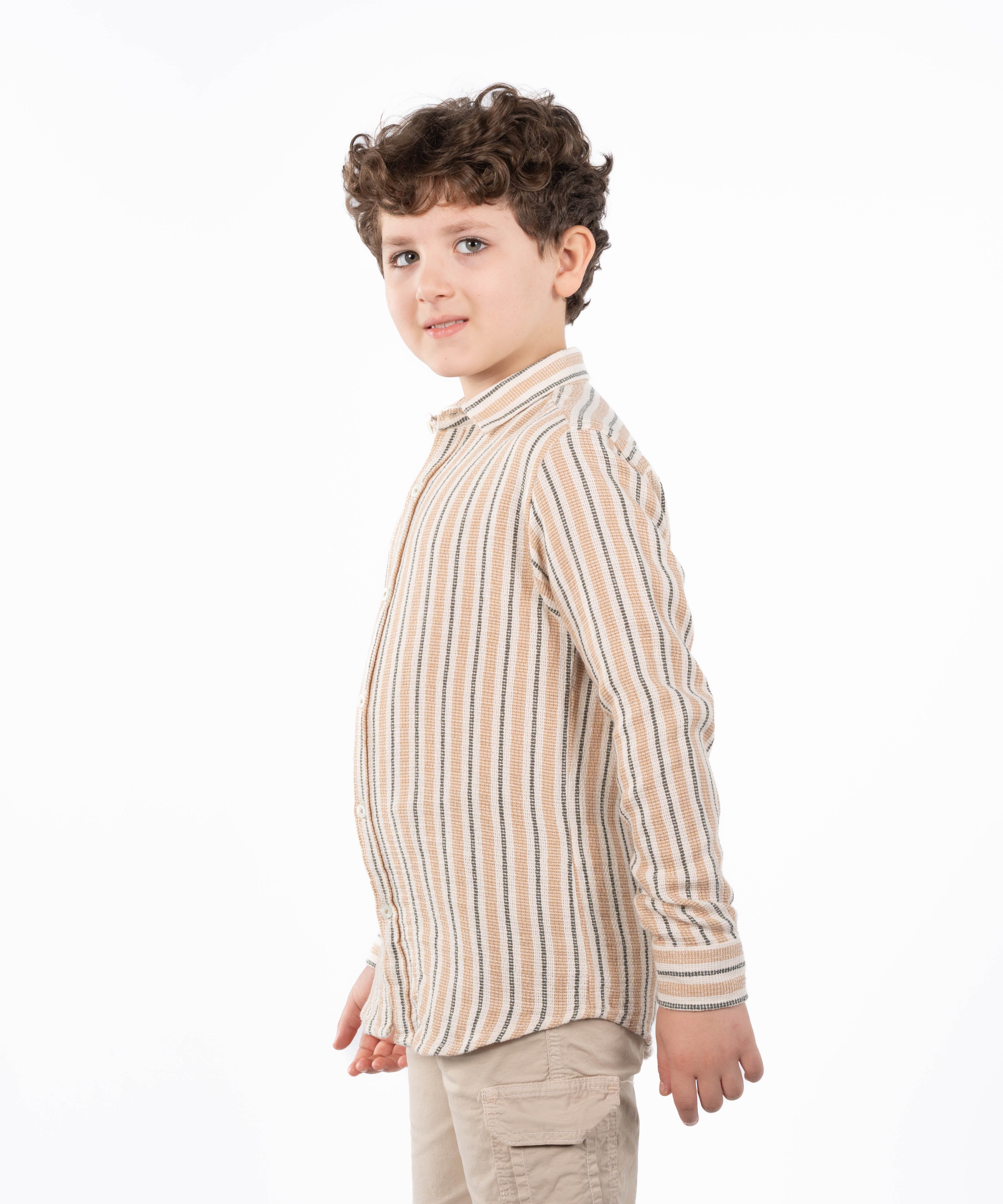 قميص - ولادي - كم طويل