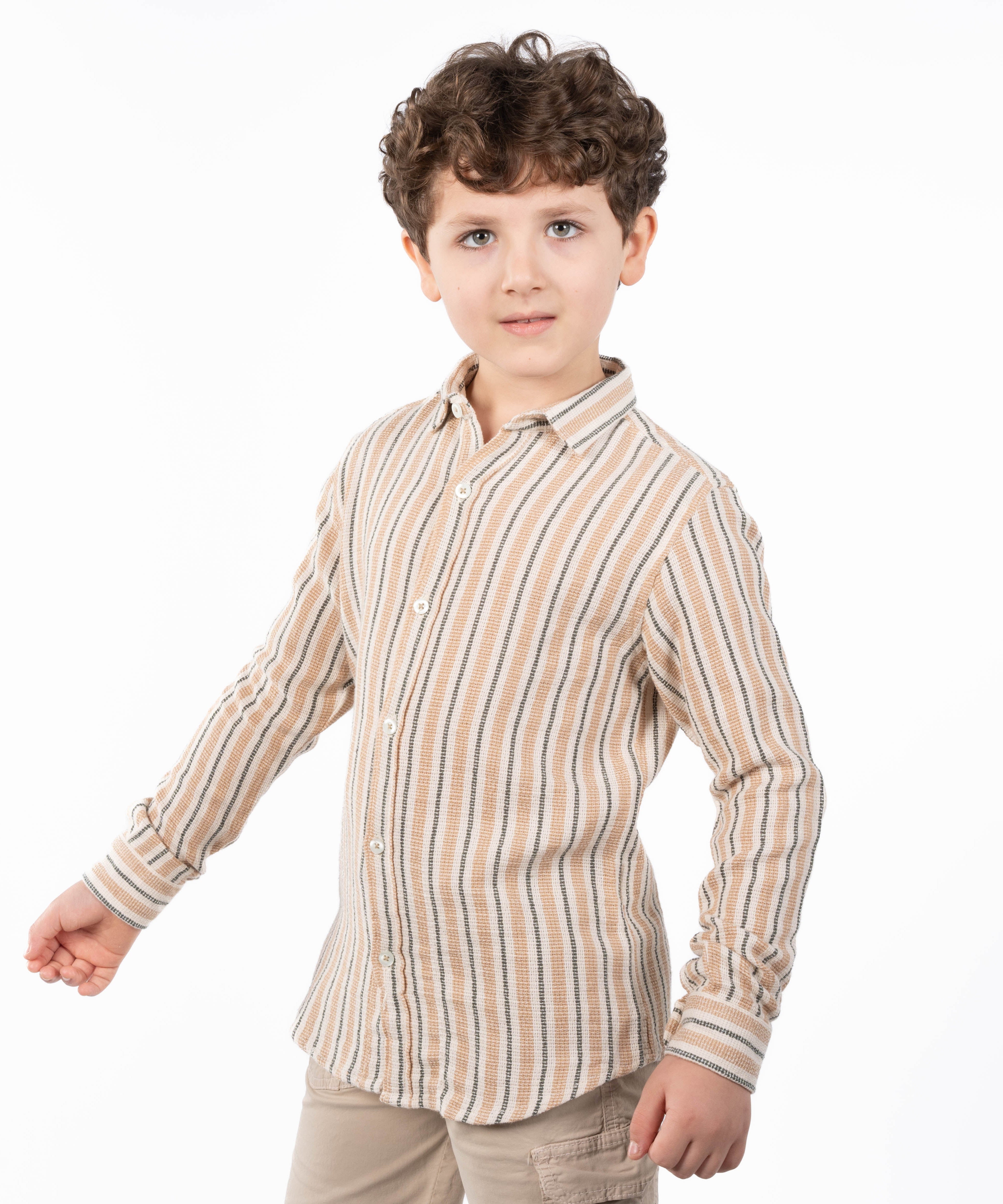 قميص - ولادي - كم طويل