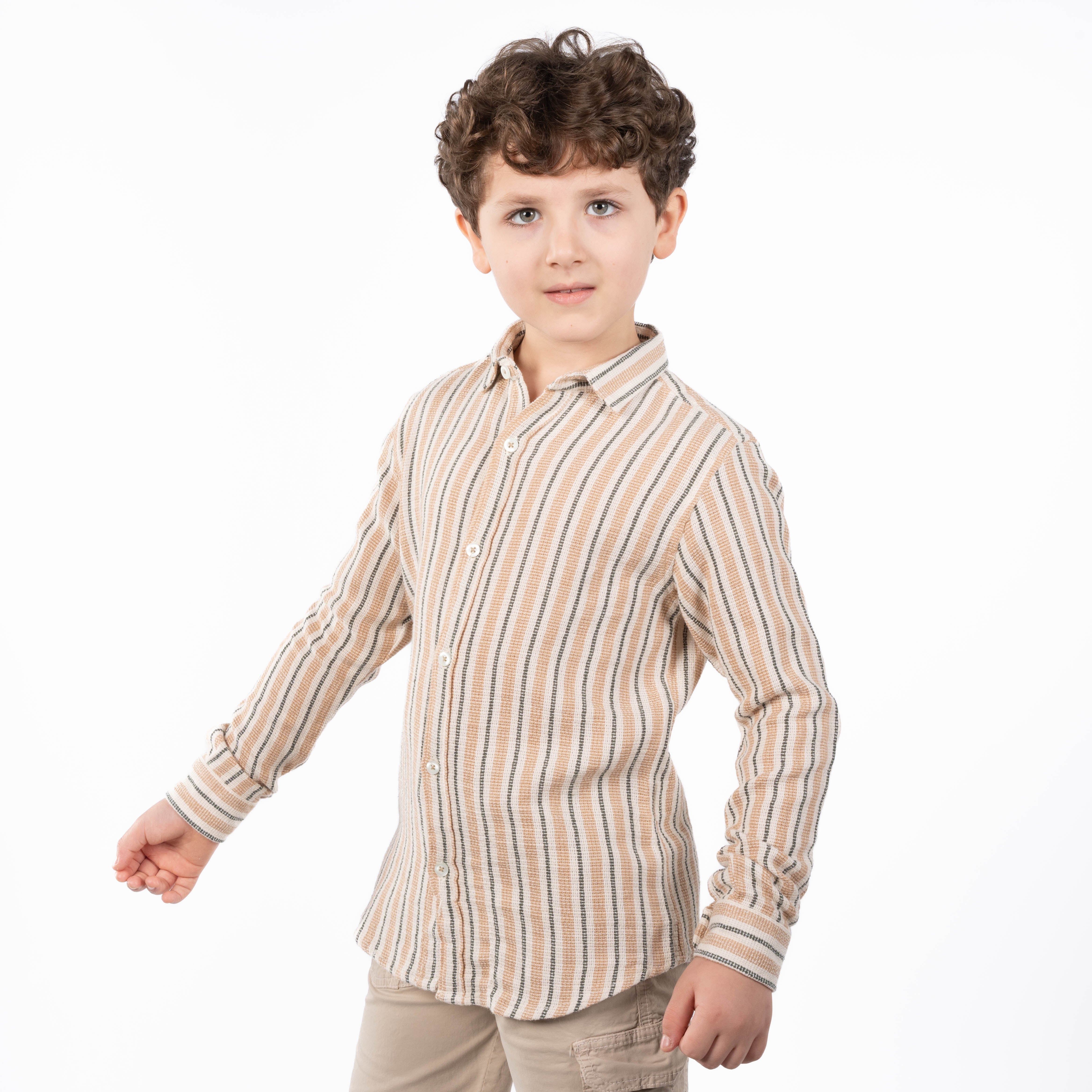 قميص - ولادي - كم طويل