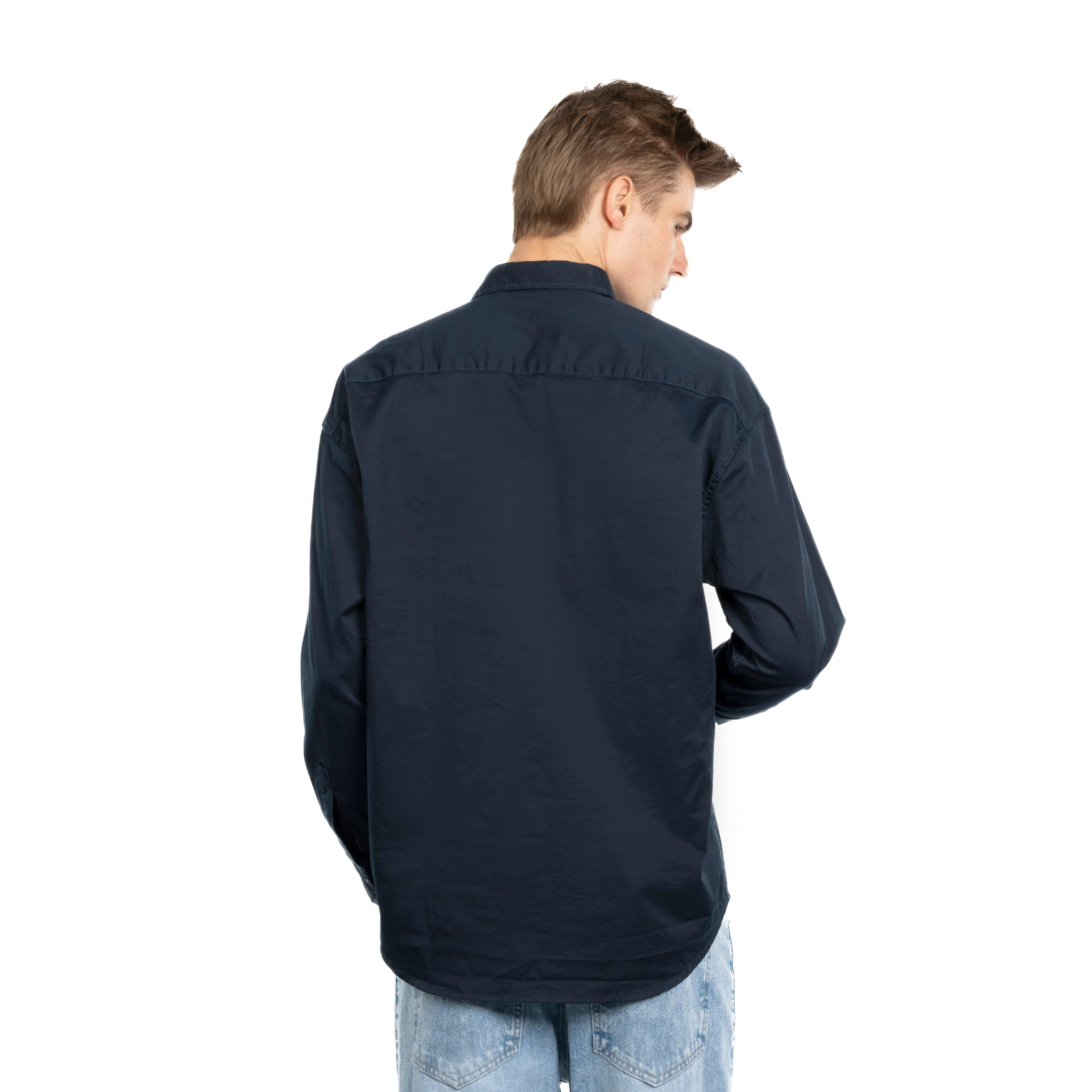 Long Sleeve Shirt - Men - Plain