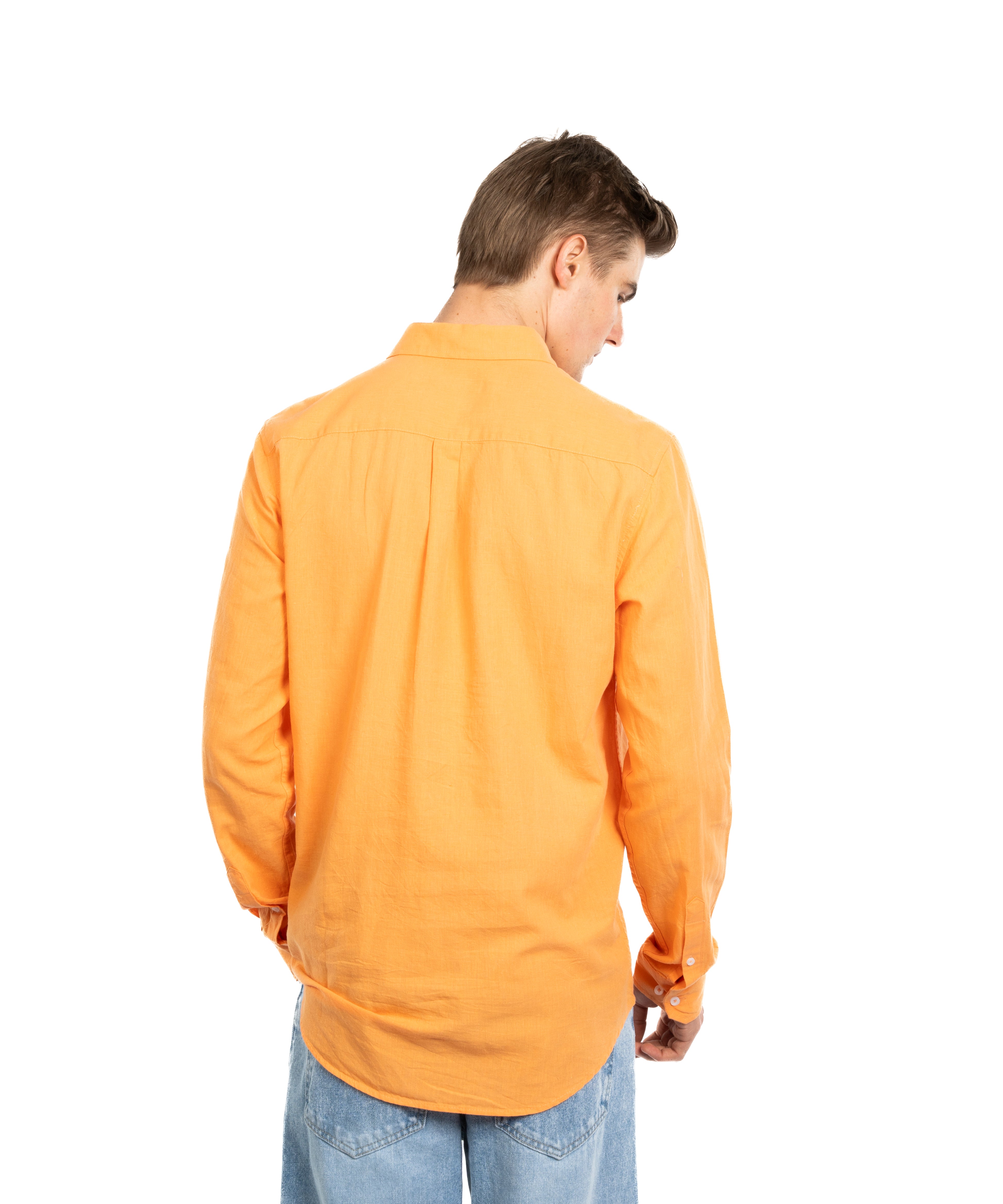 Long Sleeve Shirt - Men - Plain