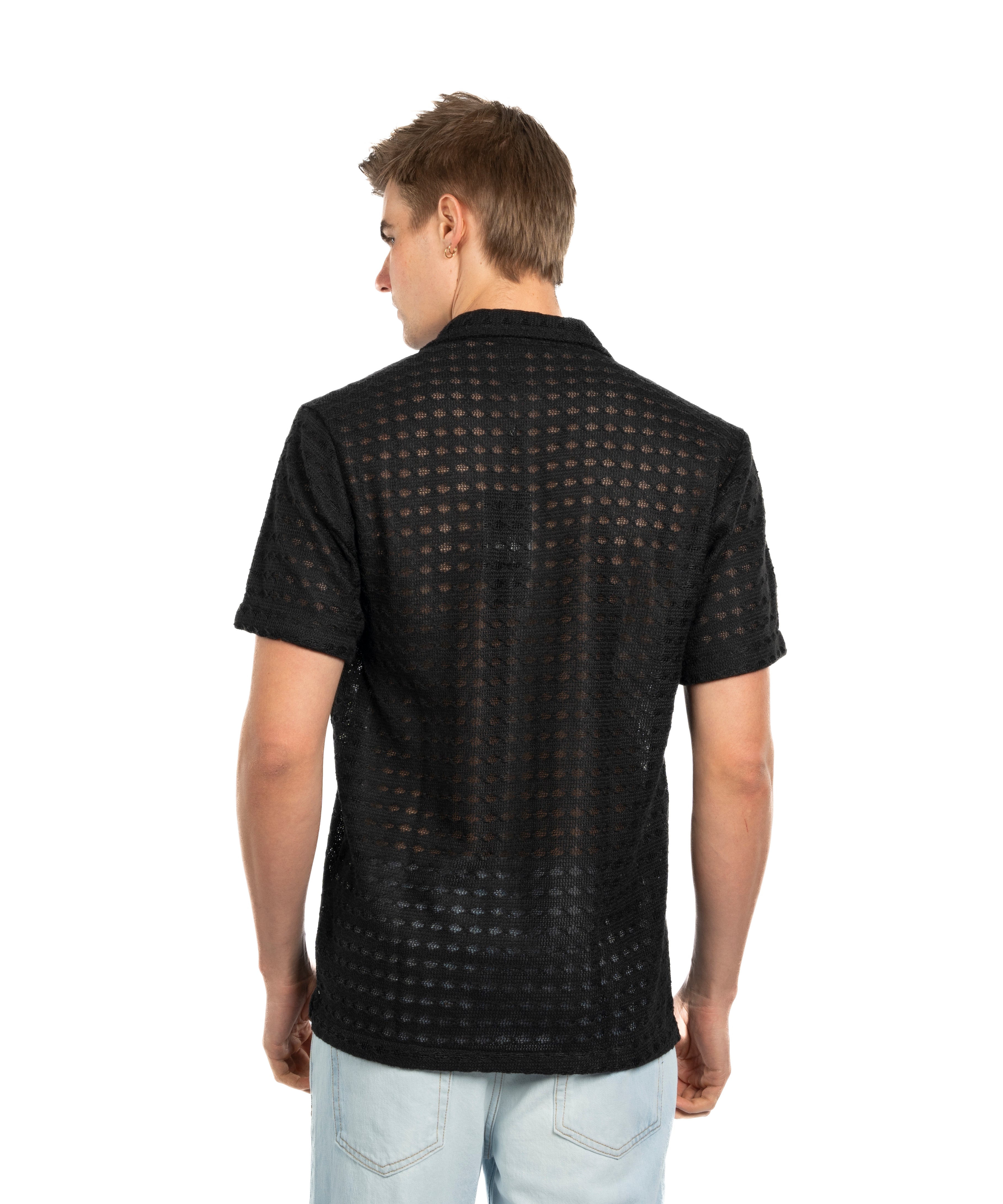 Half Sleeve Shirt - Men - Plain