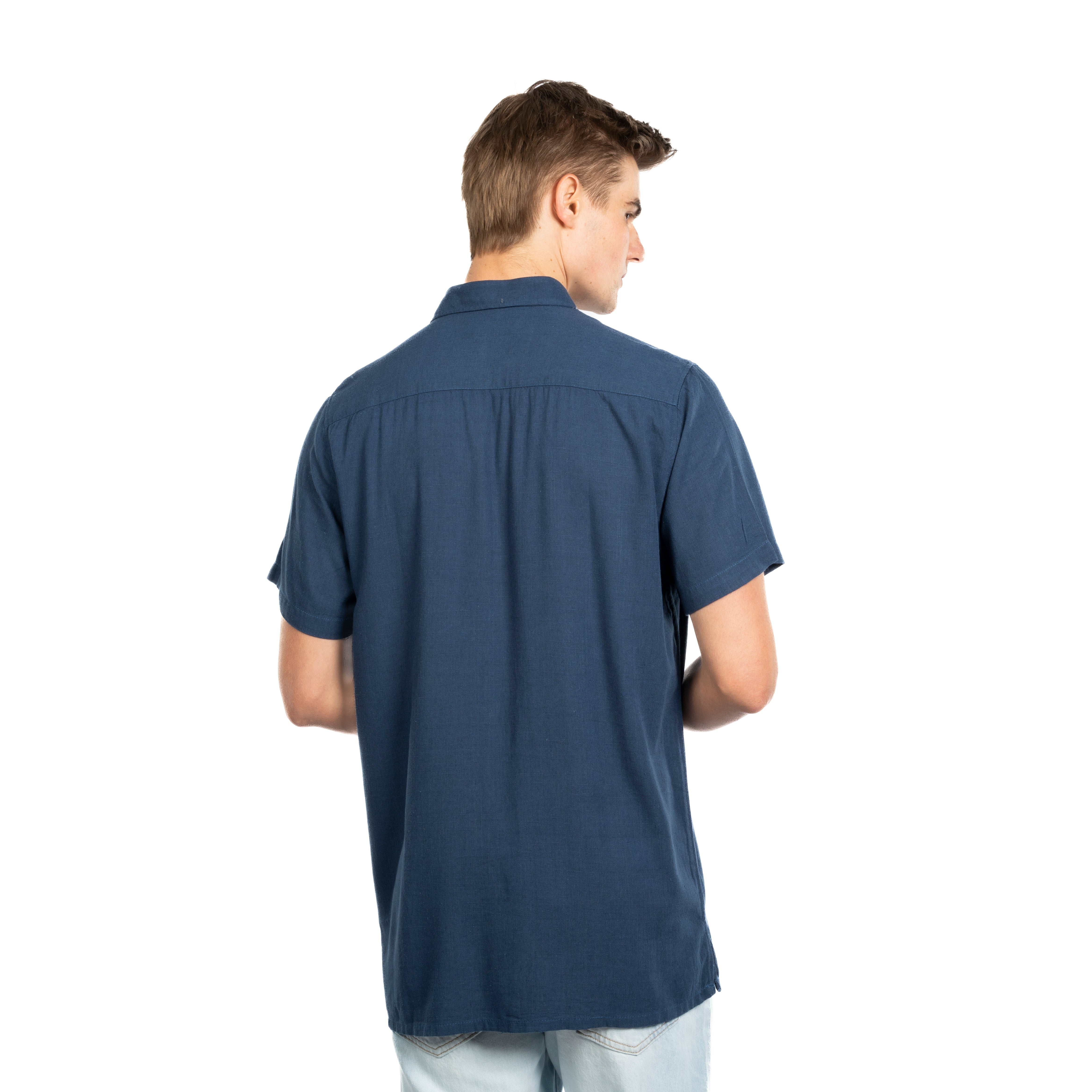 Half Sleeve Shirt - Men - Striped