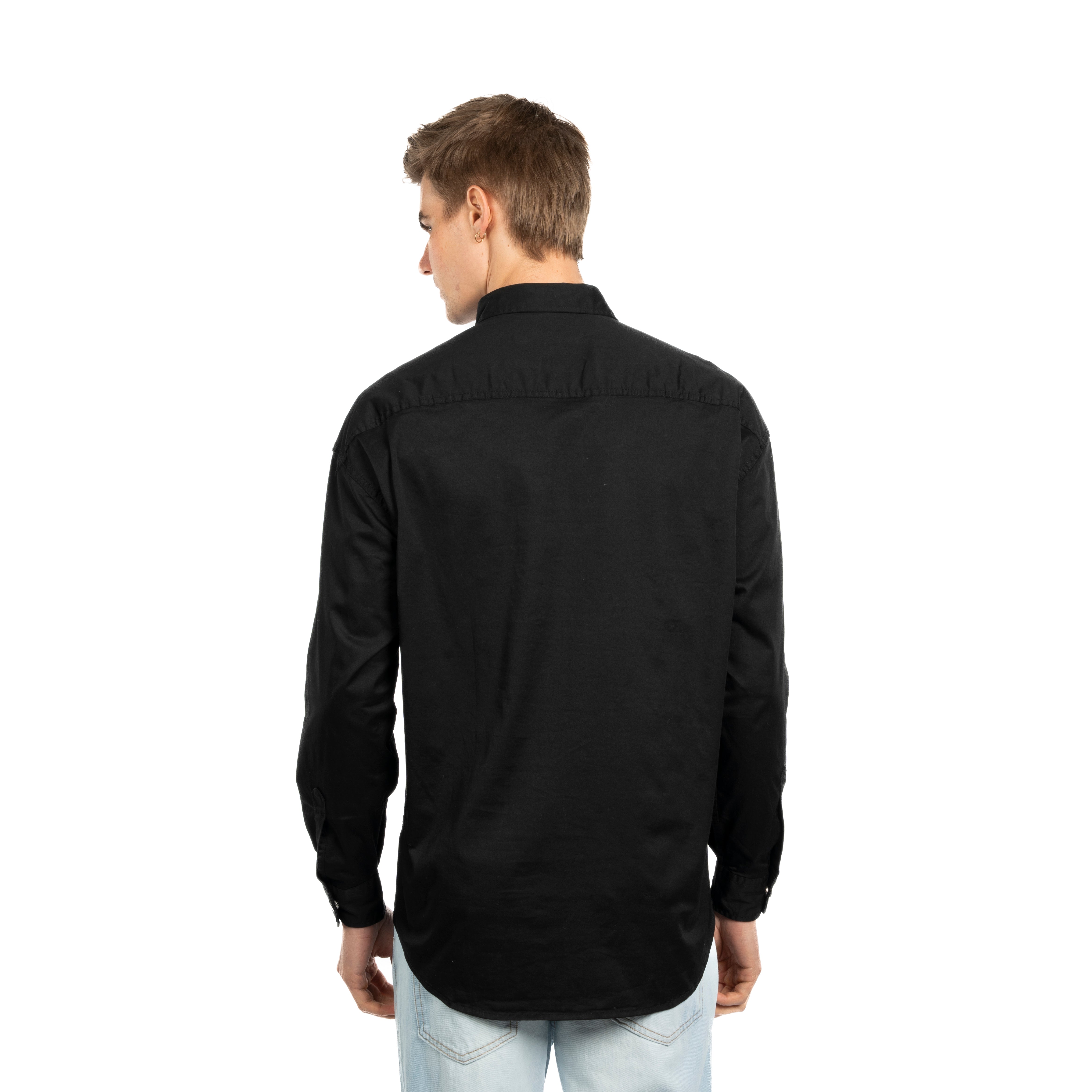 Long Sleeve Shirt - Men - Plain