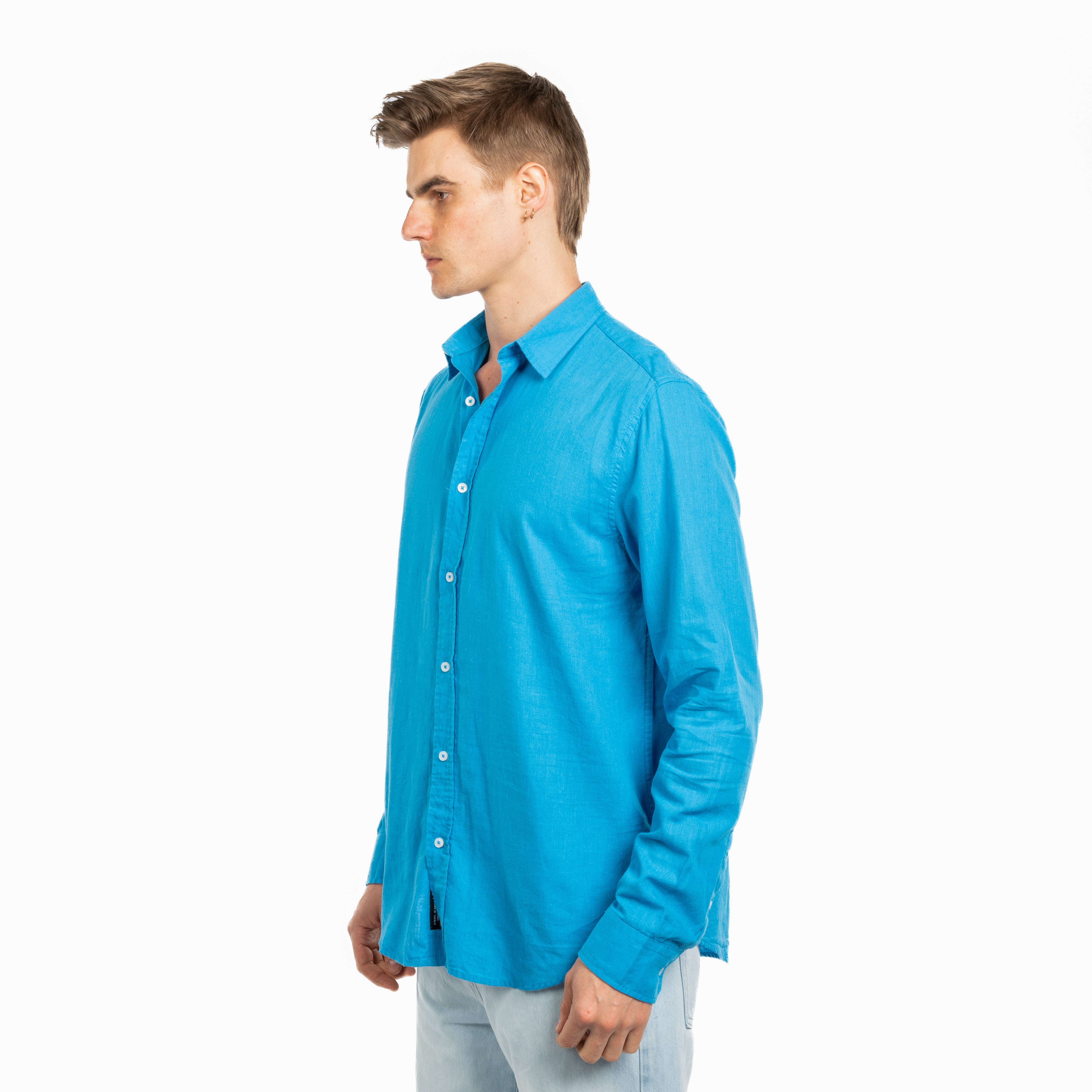 Long Sleeve Shirt - Men - Plain