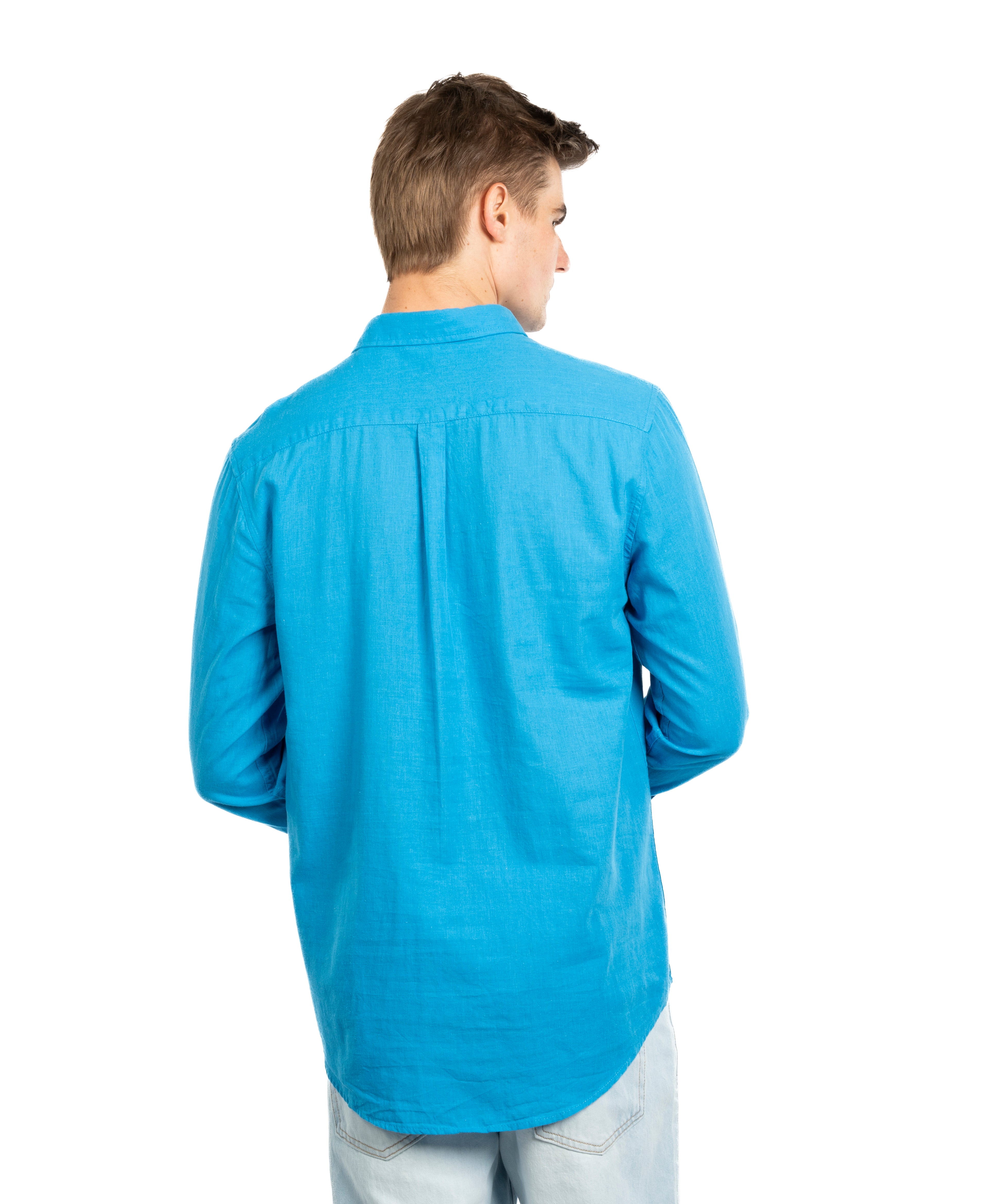 Long Sleeve Shirt - Men - Plain