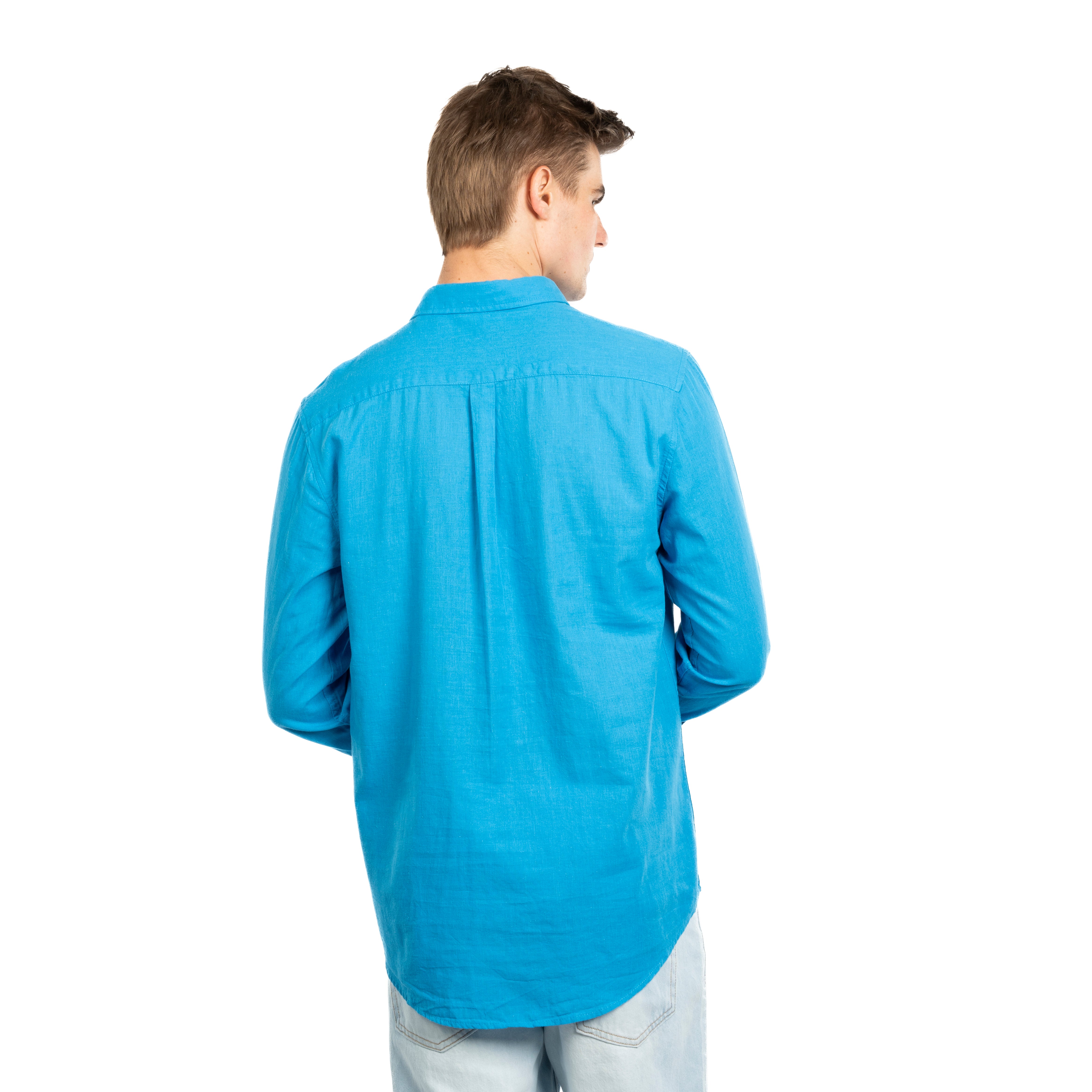 Long Sleeve Shirt - Men - Plain