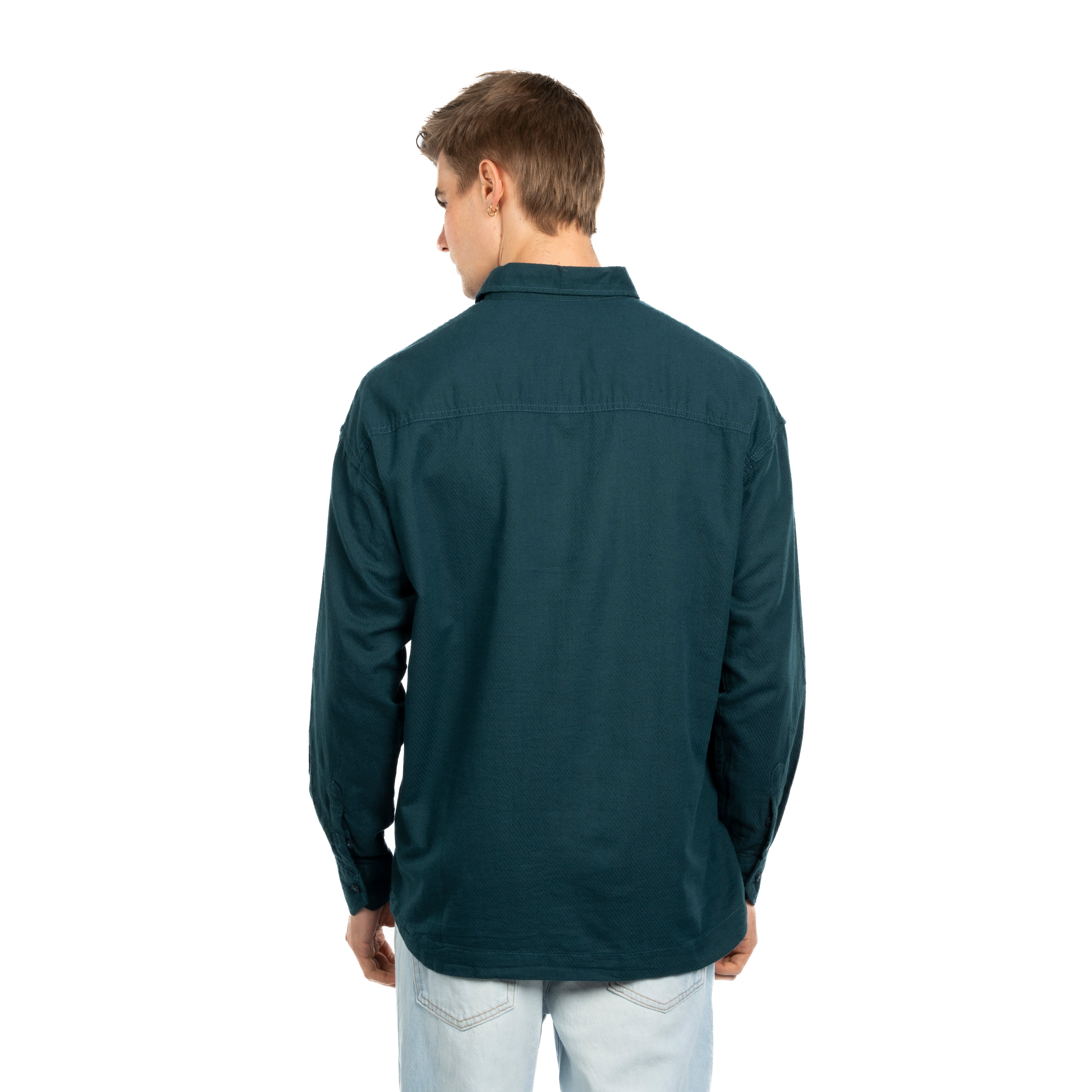 Long Sleeve Shirt - Men - Plain