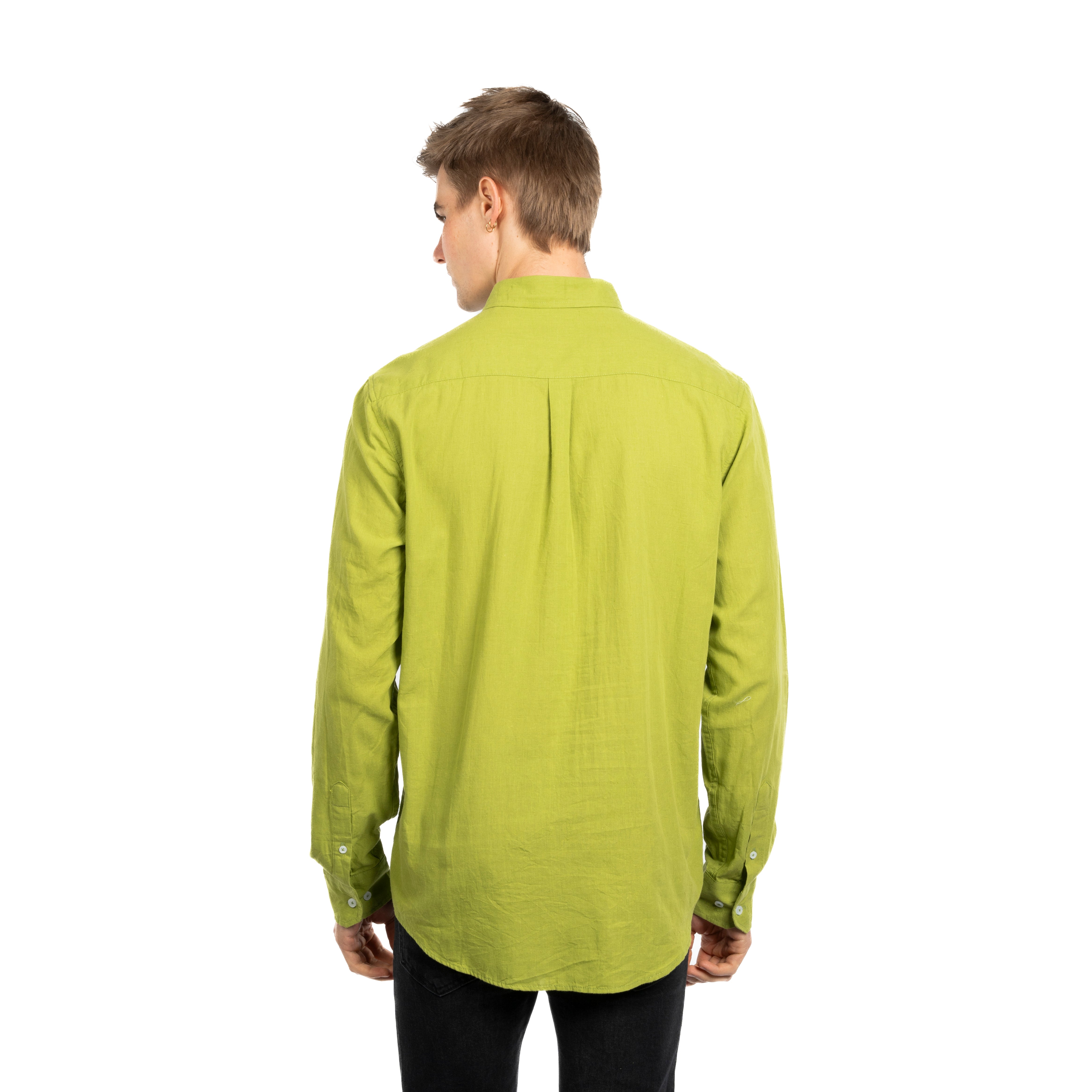 Long Sleeve Shirt - Men - Plain