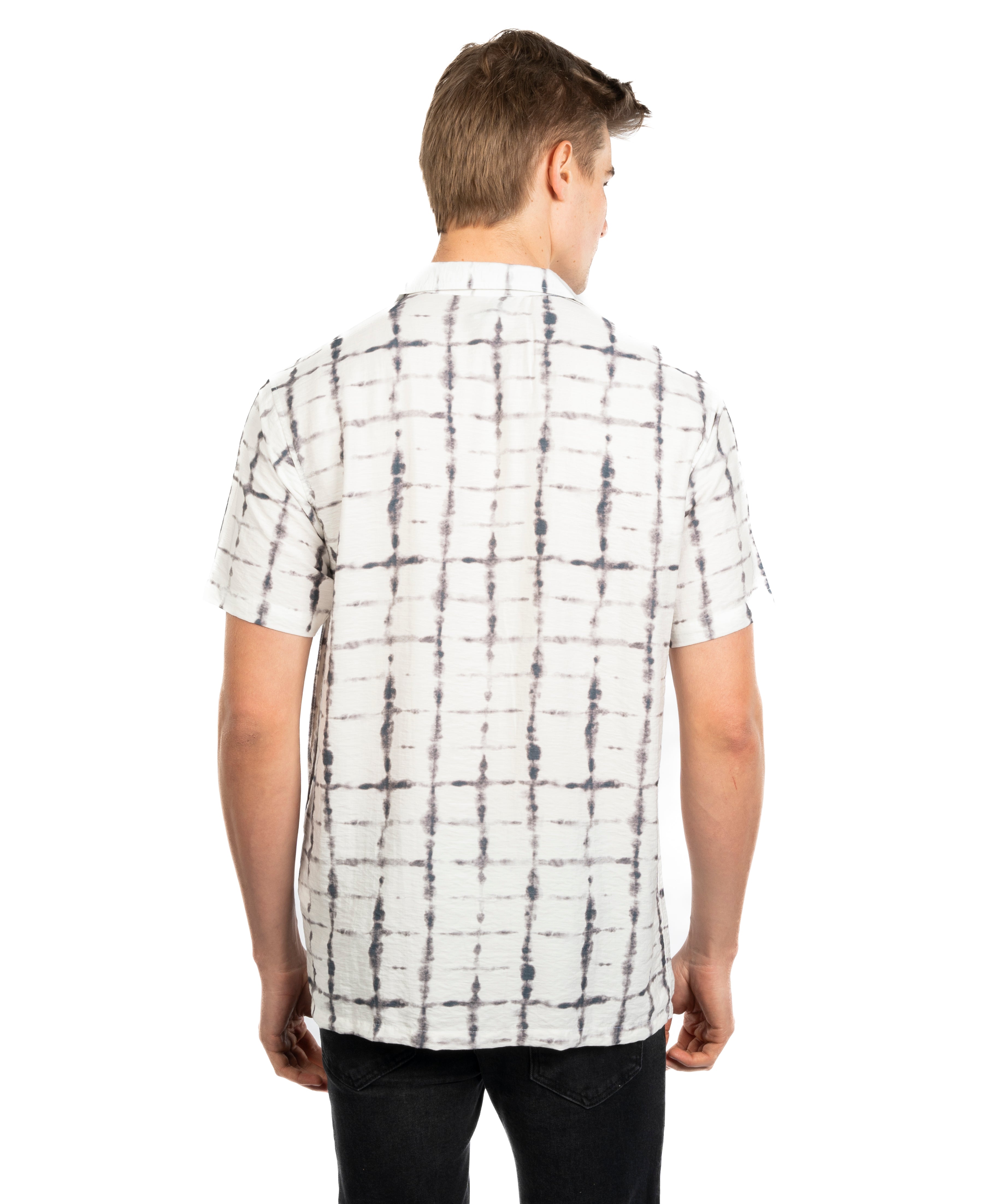 Half Sleeve Shirt - Men - Plaid