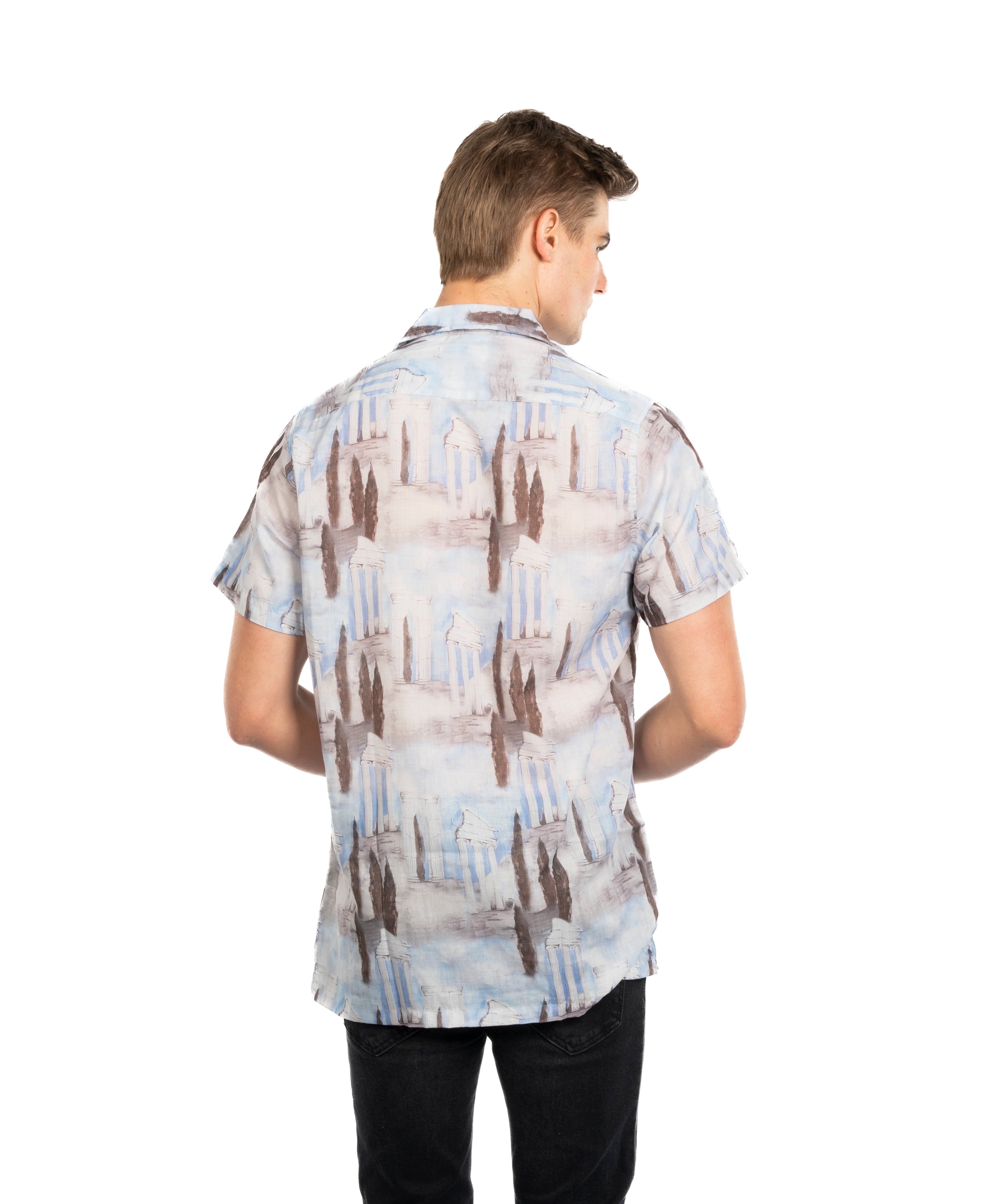 Half Sleeve Shirt - Men - Plaid