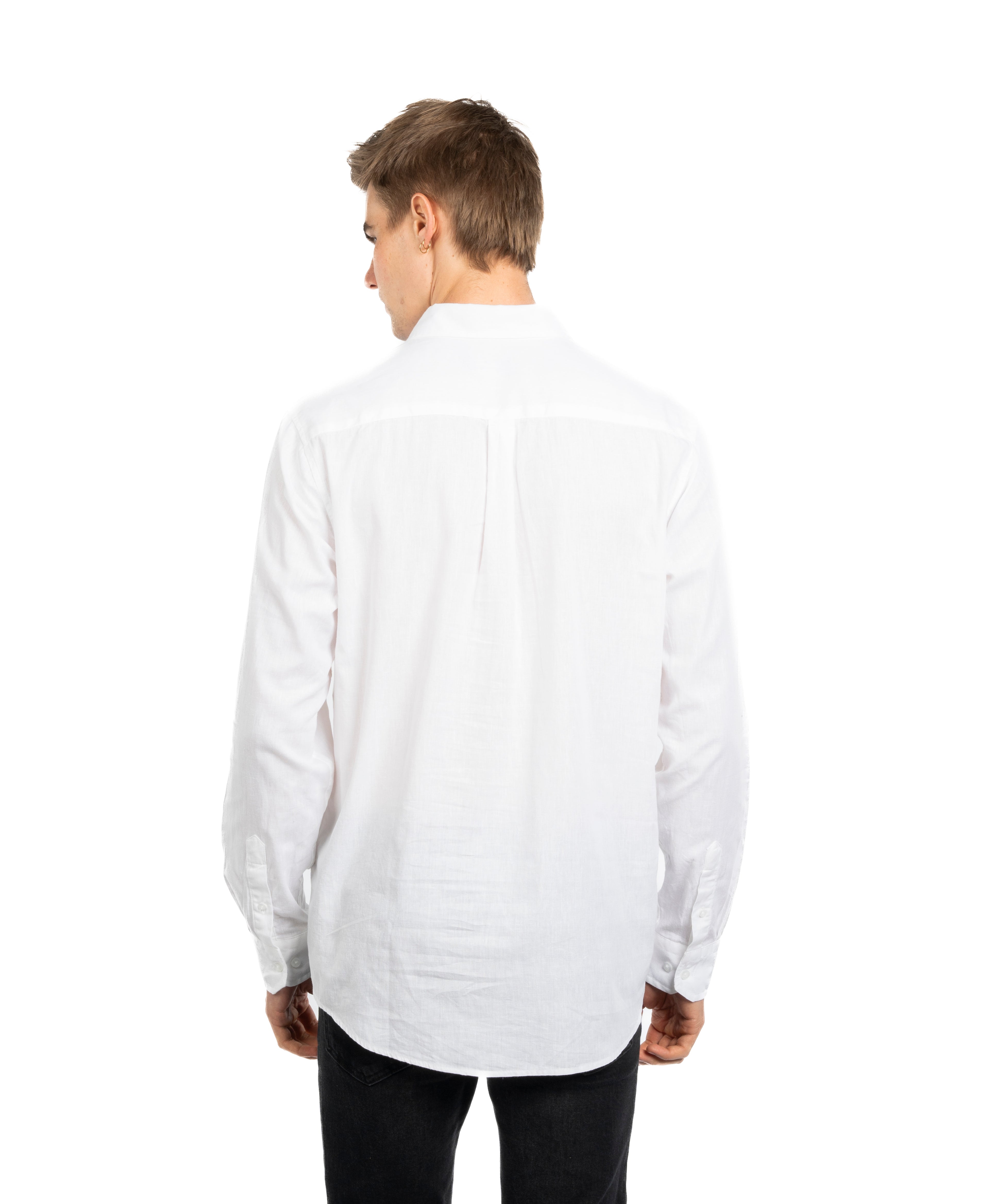 Long Sleeve Shirt - Men - Plain