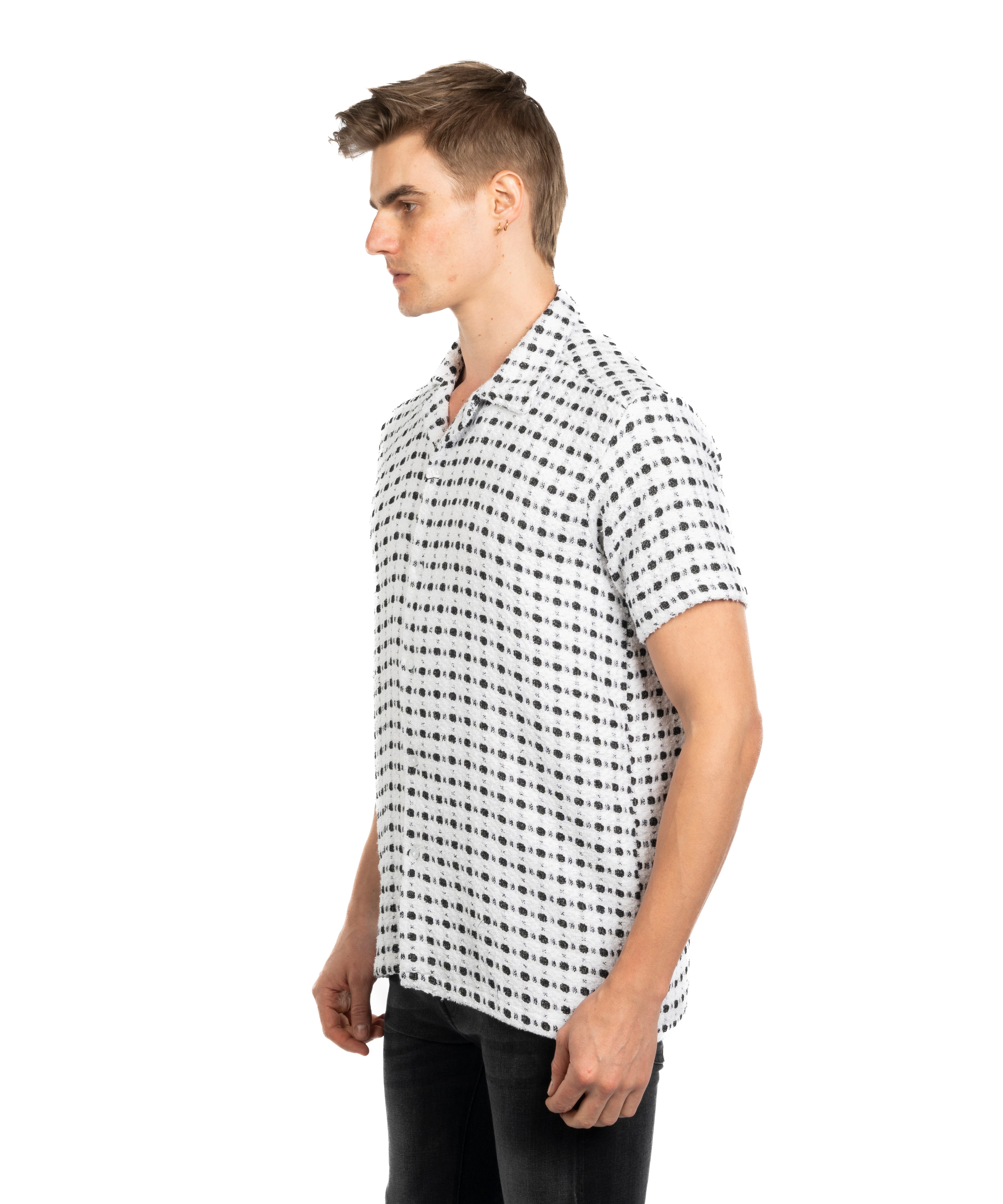 Half Sleeve Shirt - Men - Plaid