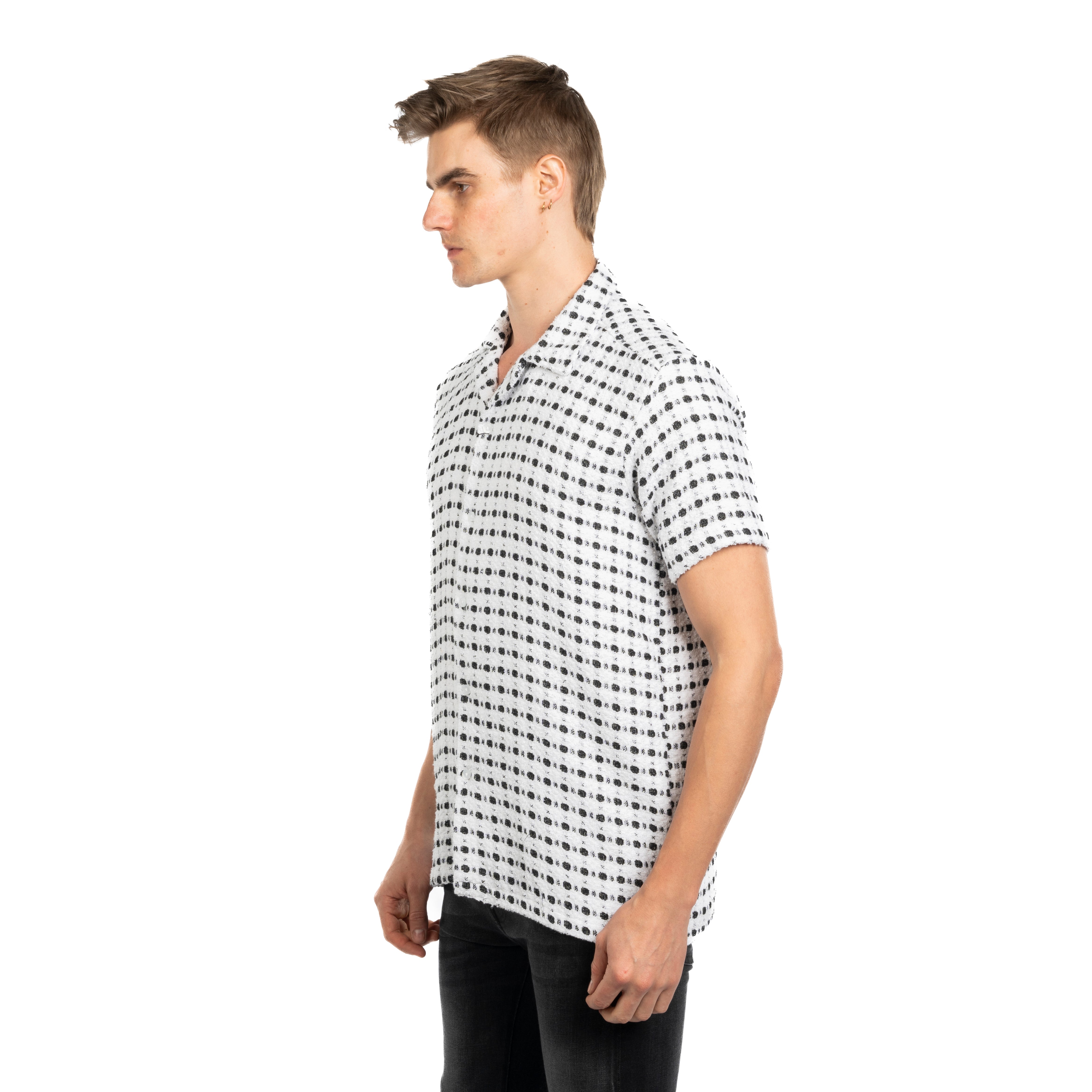 Half Sleeve Shirt - Men - Plaid