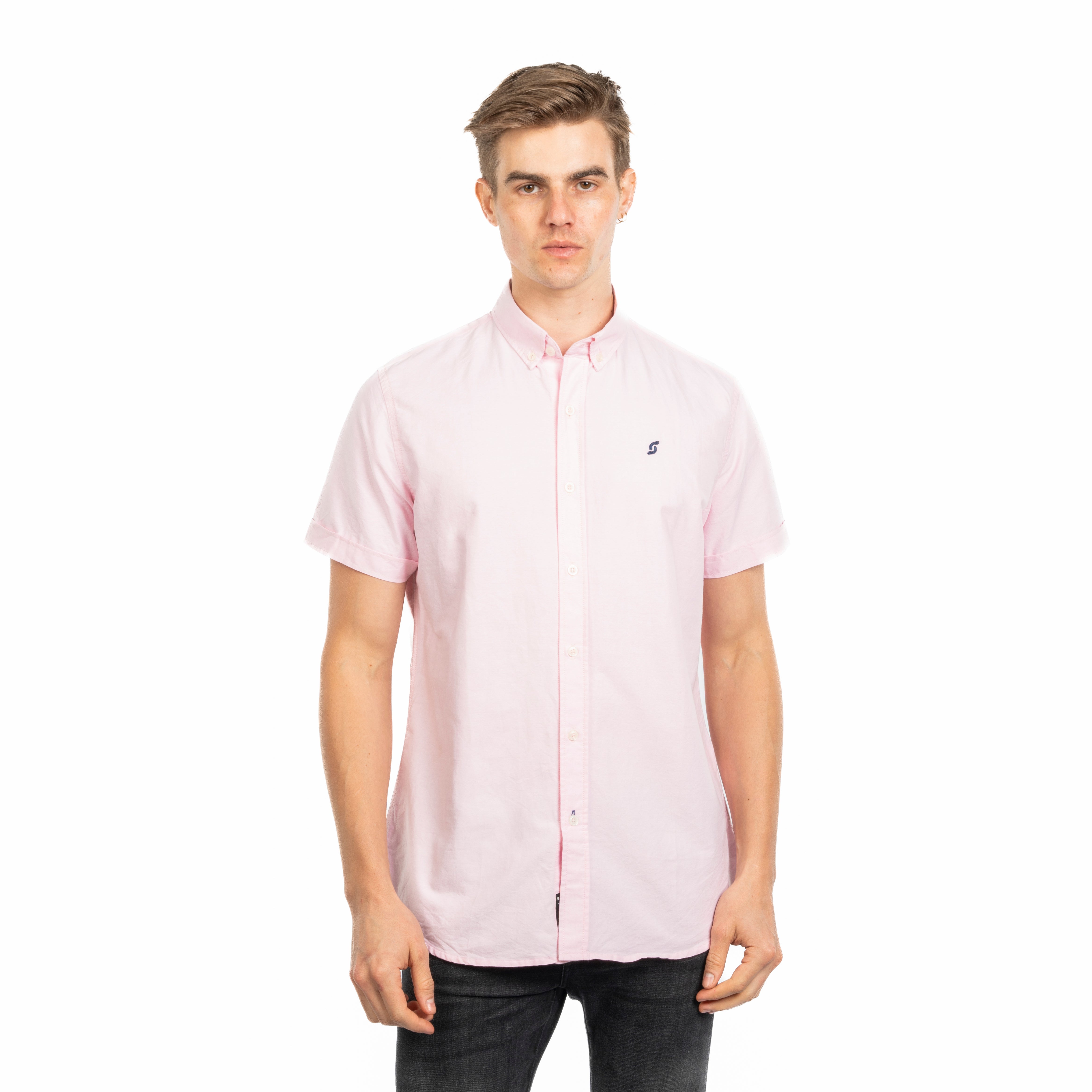 Half Sleeve Shirt - Men - Plain