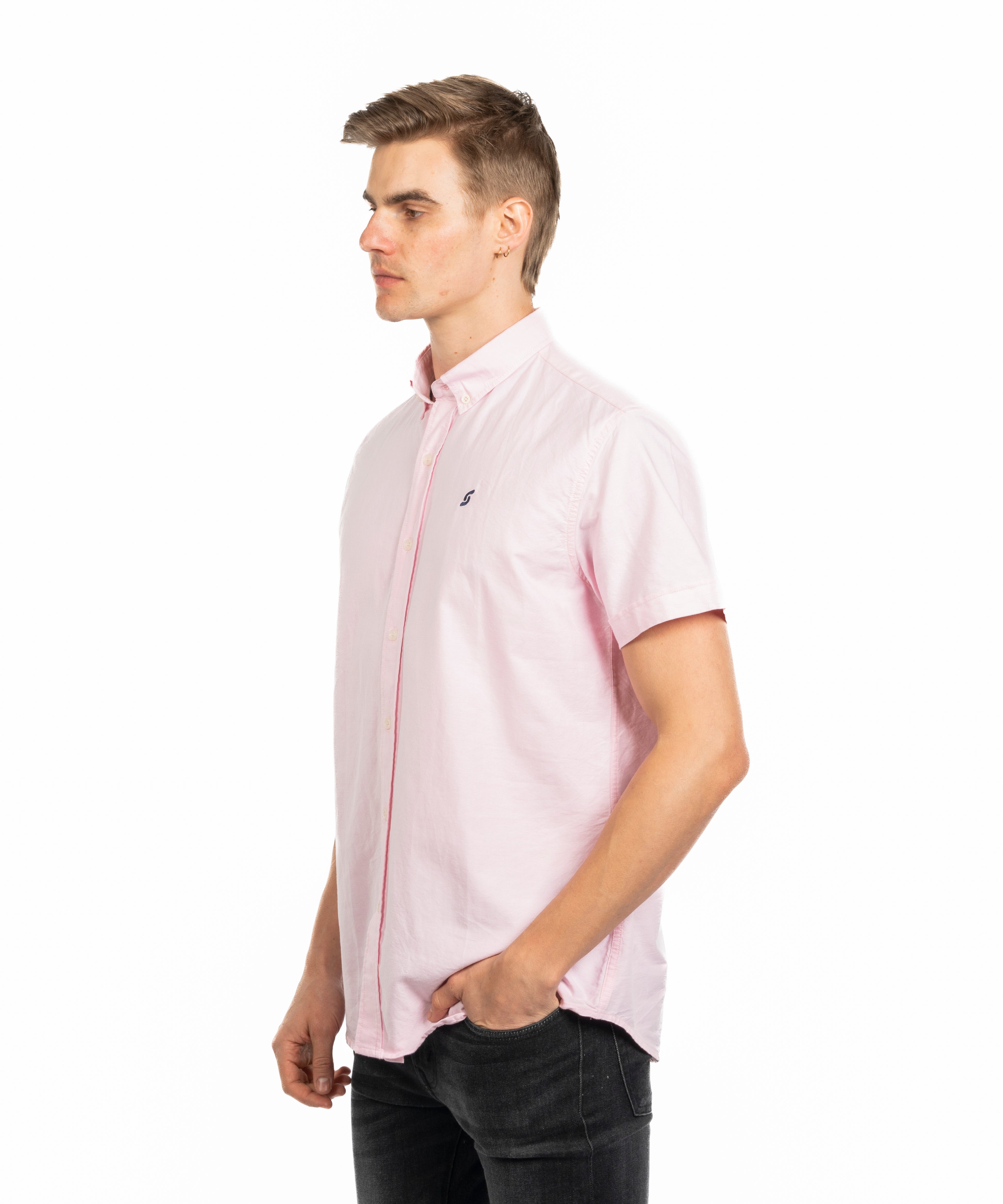 Half Sleeve Shirt - Men - Plain