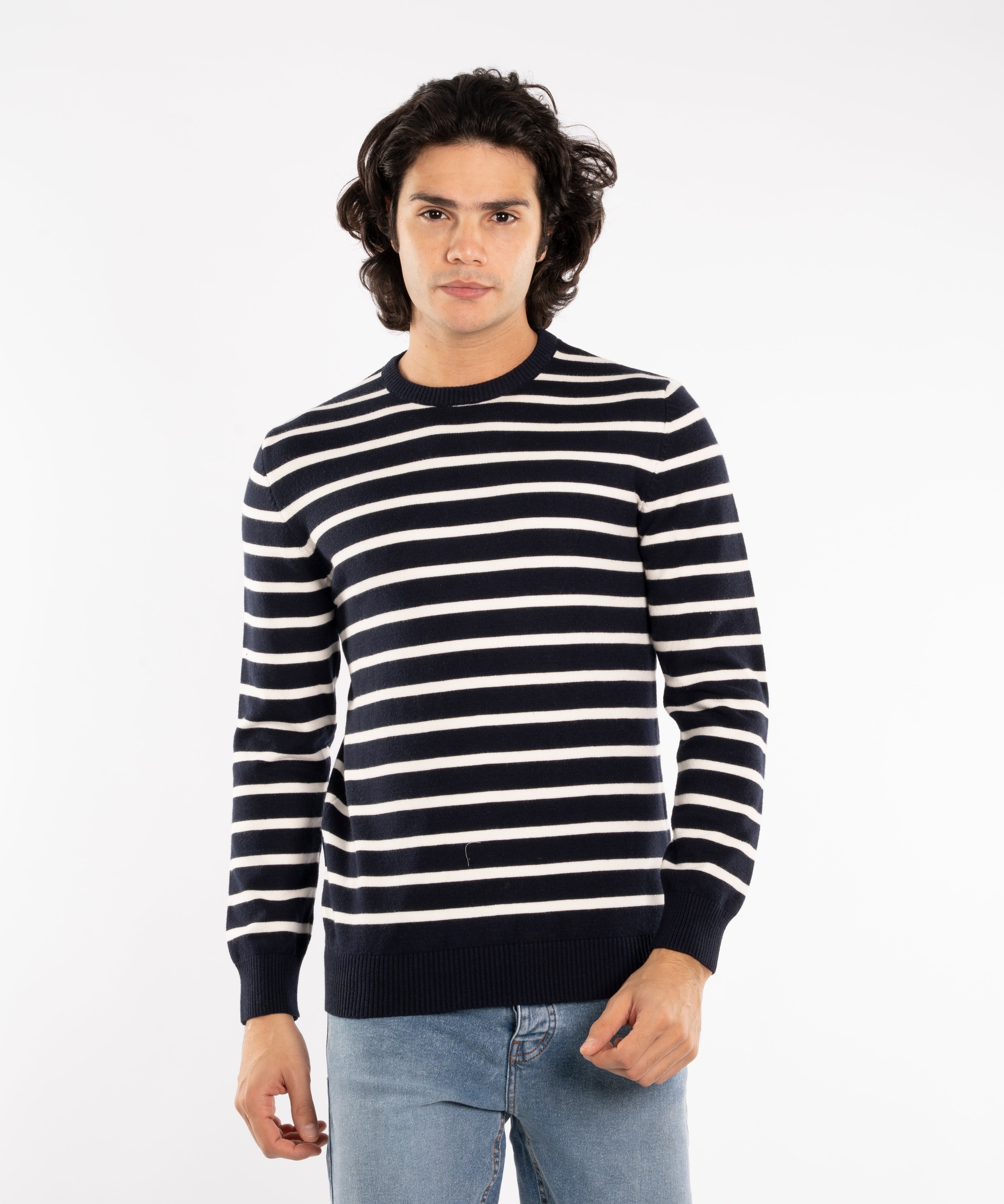 Pullover - Men - Striped