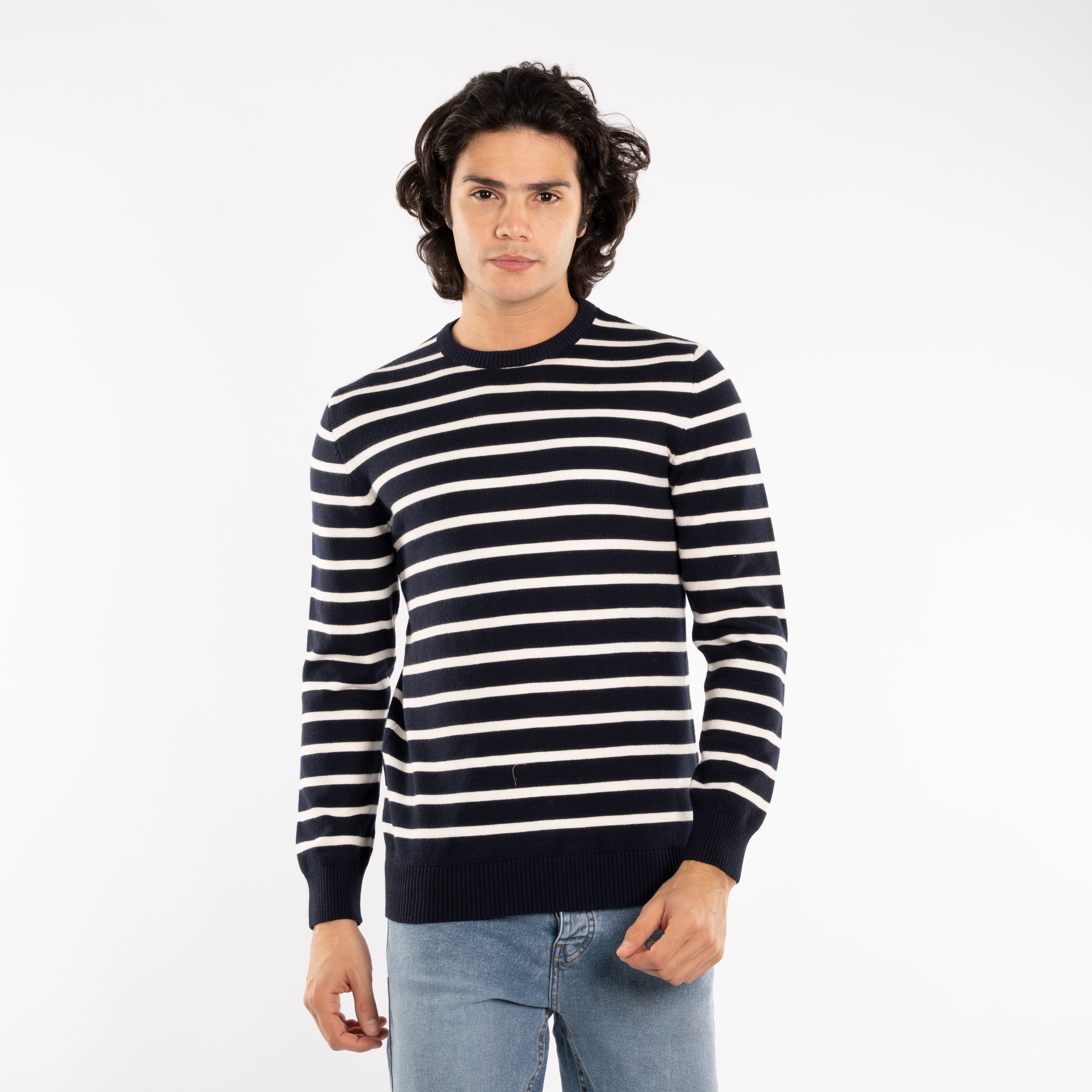 Pullover - Men - Striped