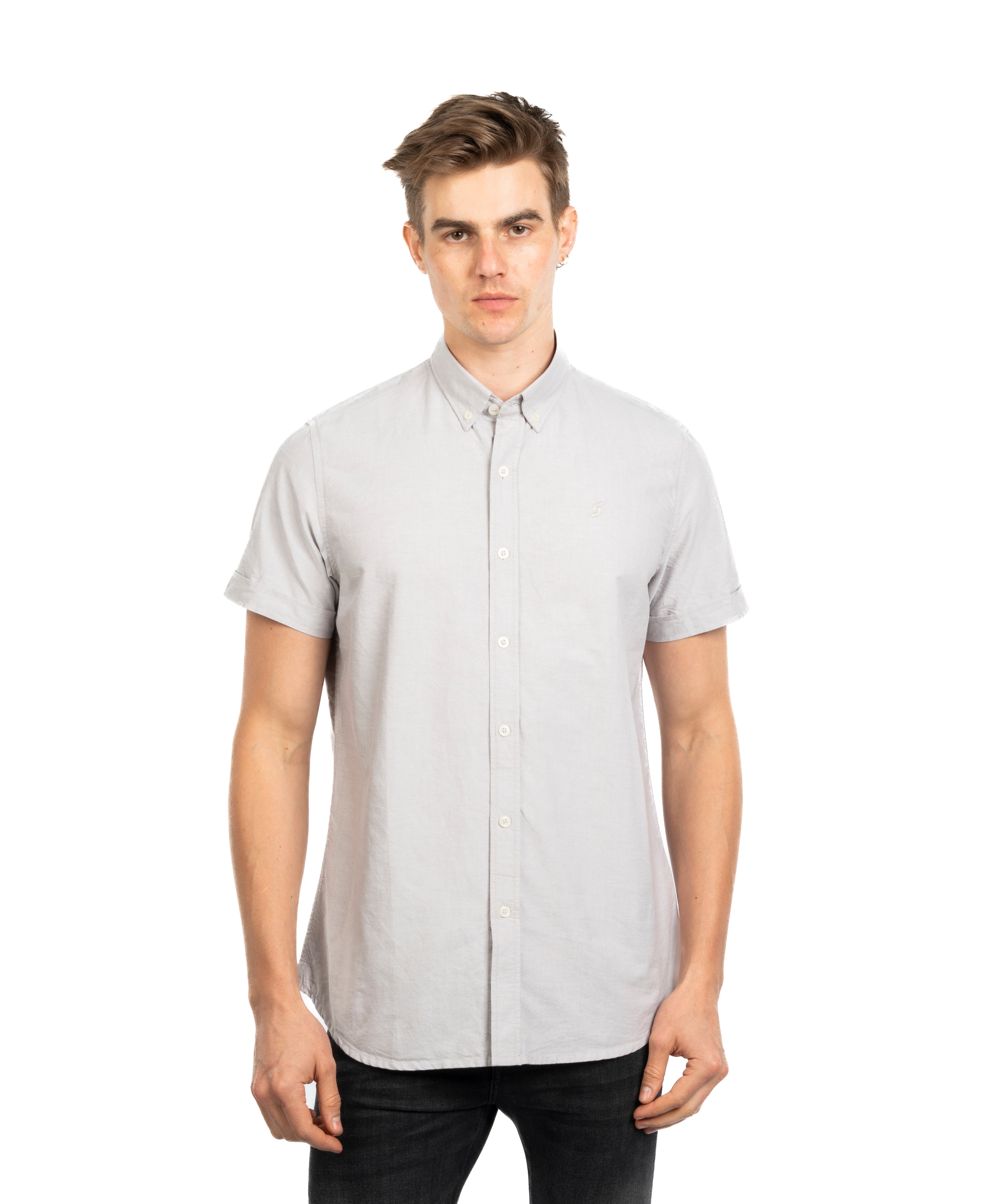 Half Sleeve Shirt - Men - Plain