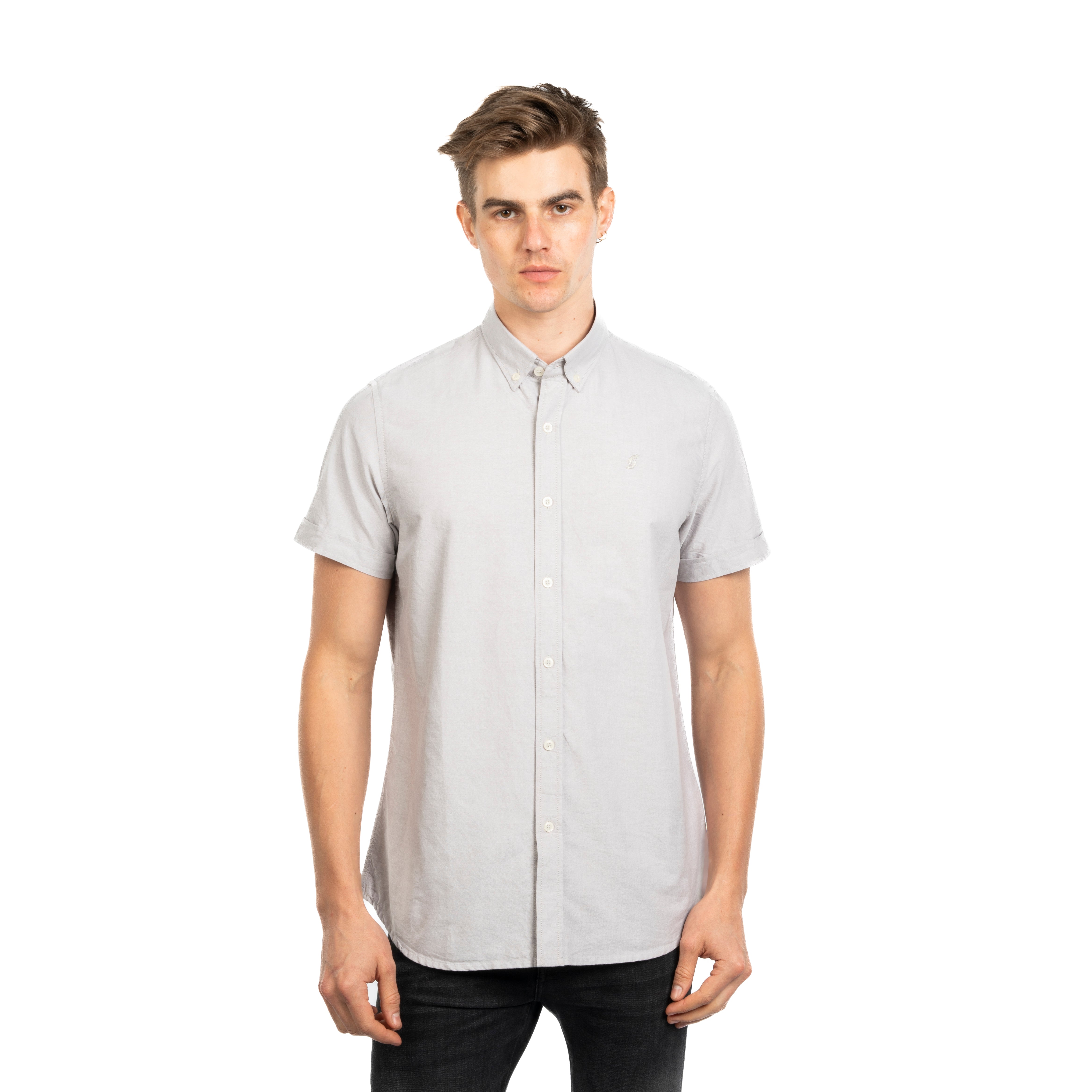 Half Sleeve Shirt - Men - Plain