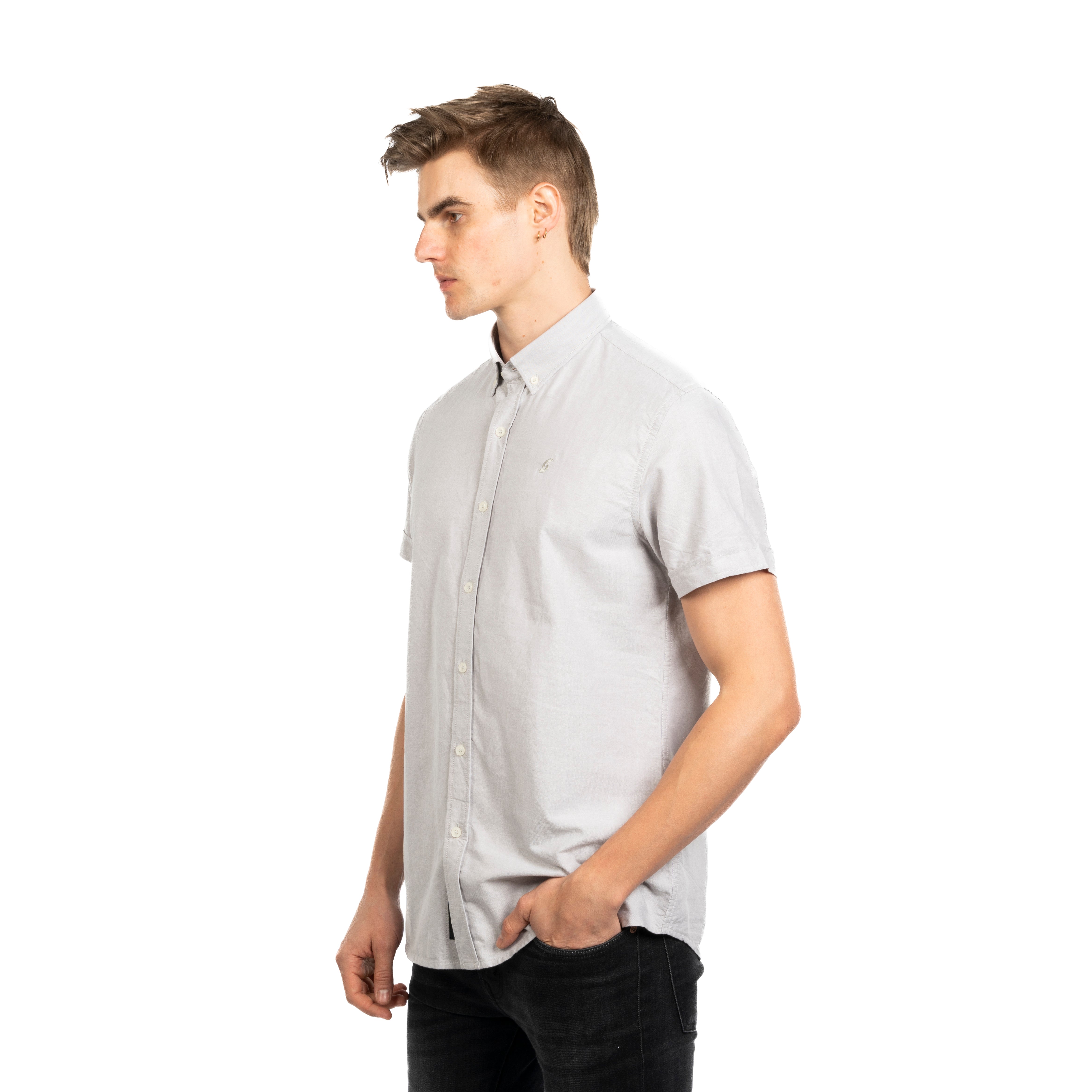 Half Sleeve Shirt - Men - Plain