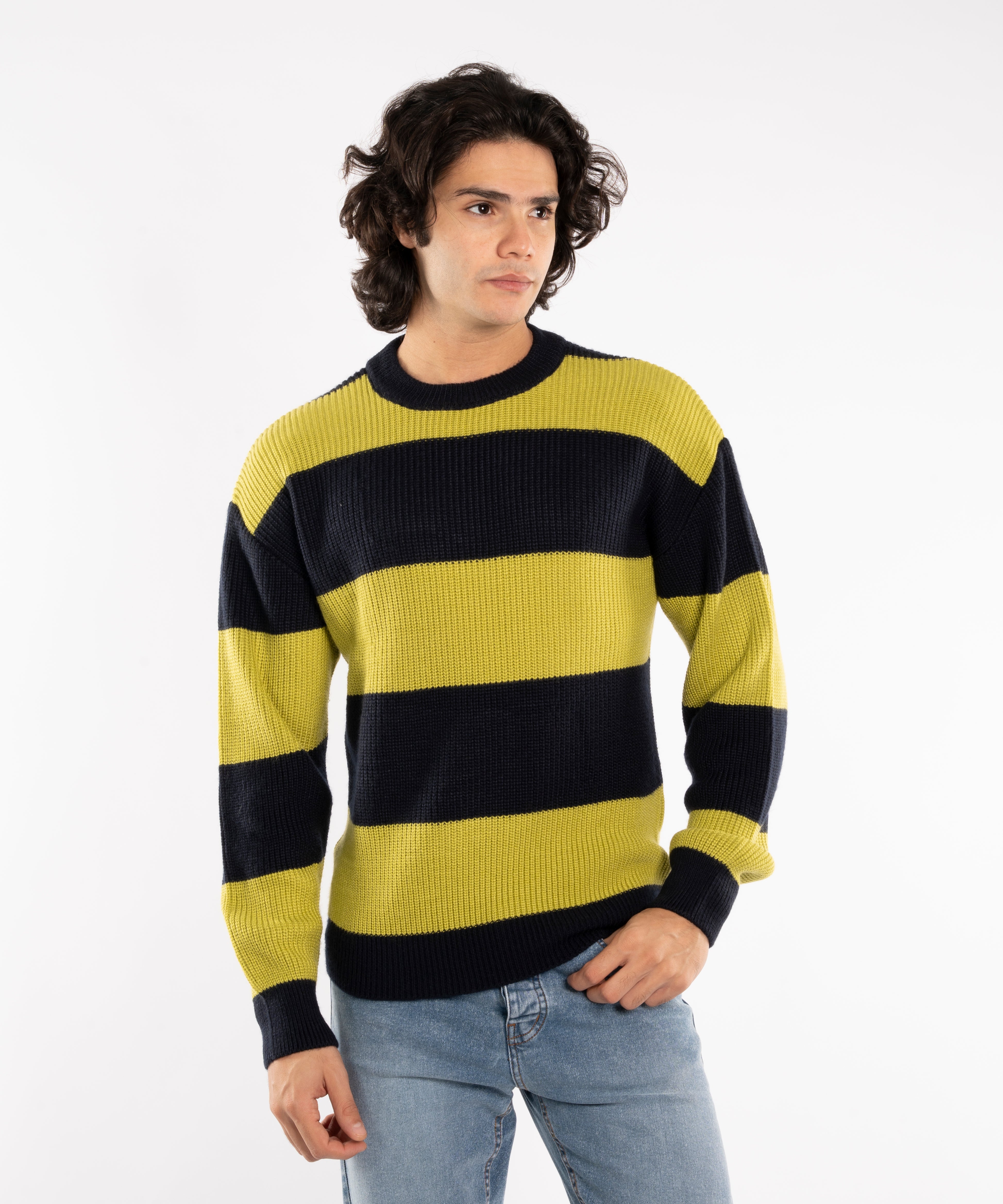 Pullover - Men - Striped