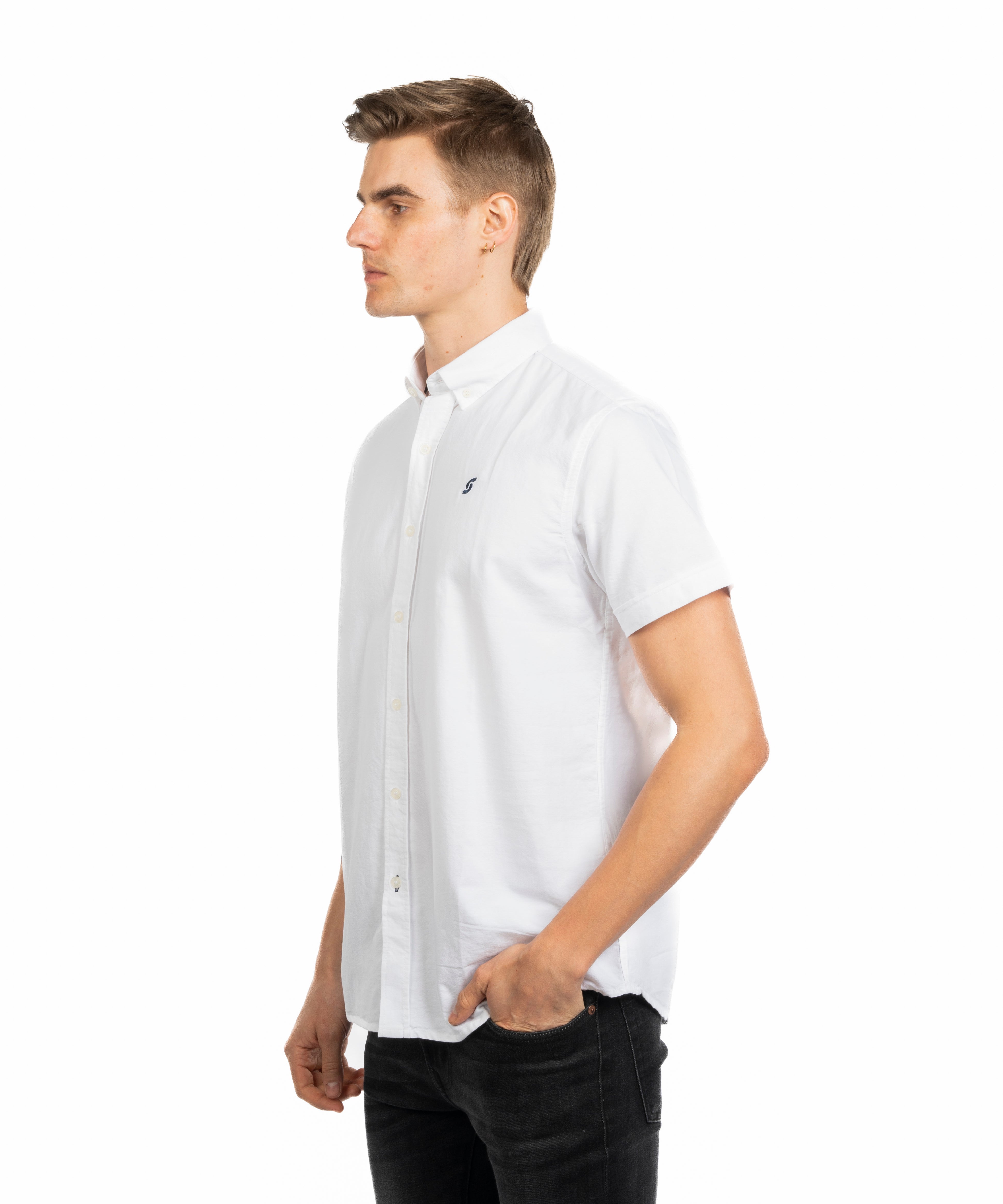 Half Sleeve Shirt - Men - Plain