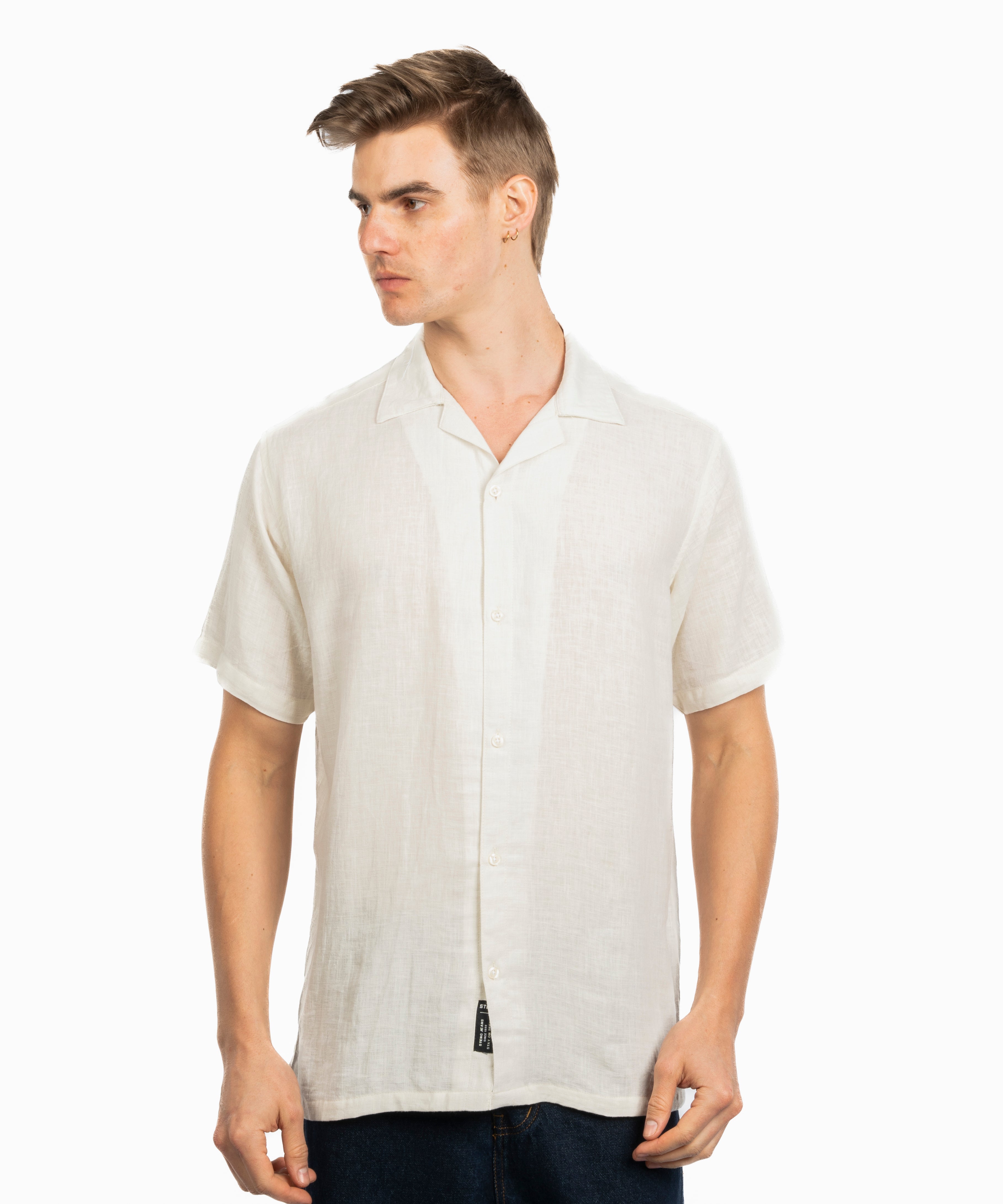 Half Sleeve Shirt - Men - Plain