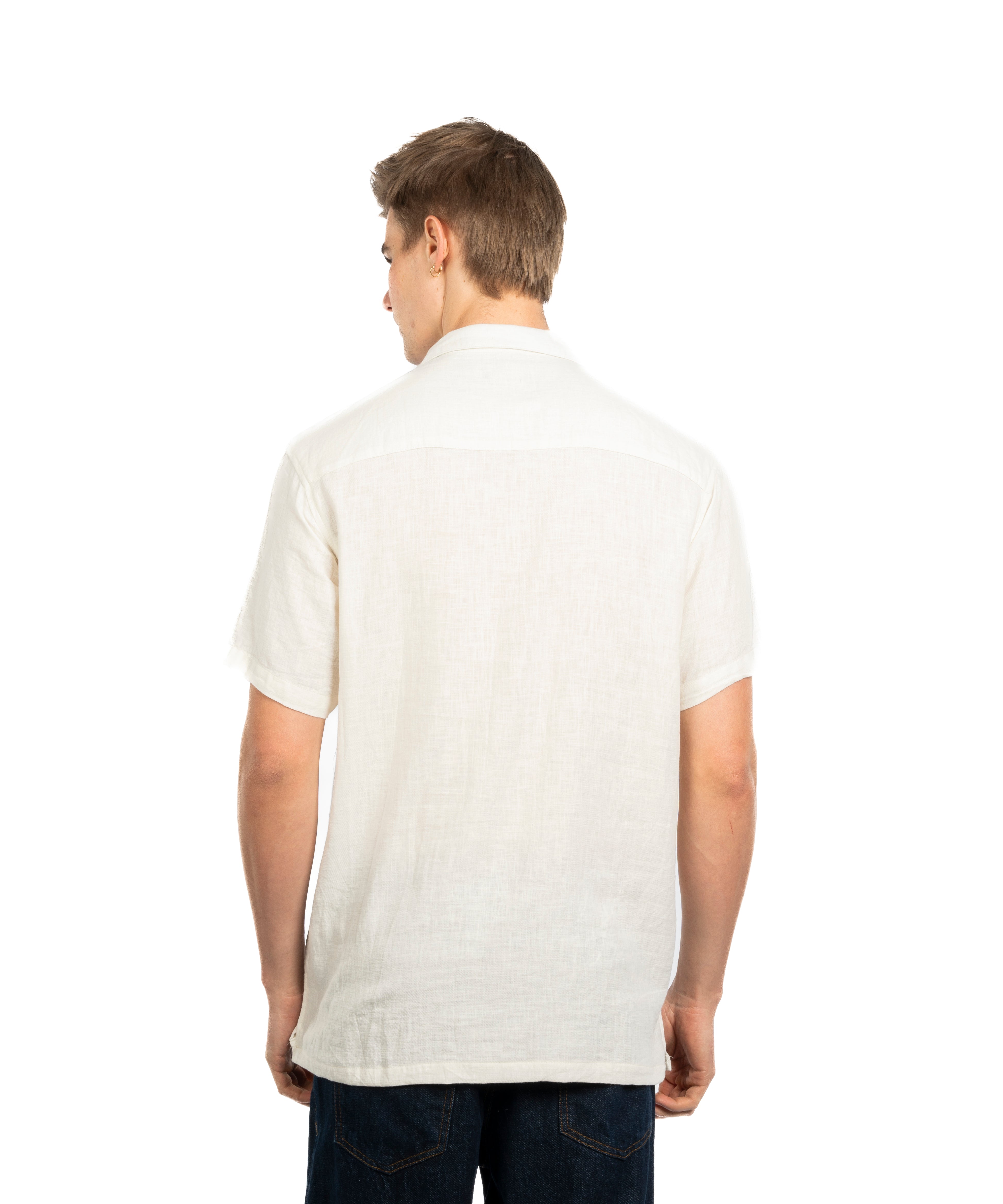 Half Sleeve Shirt - Men - Plain