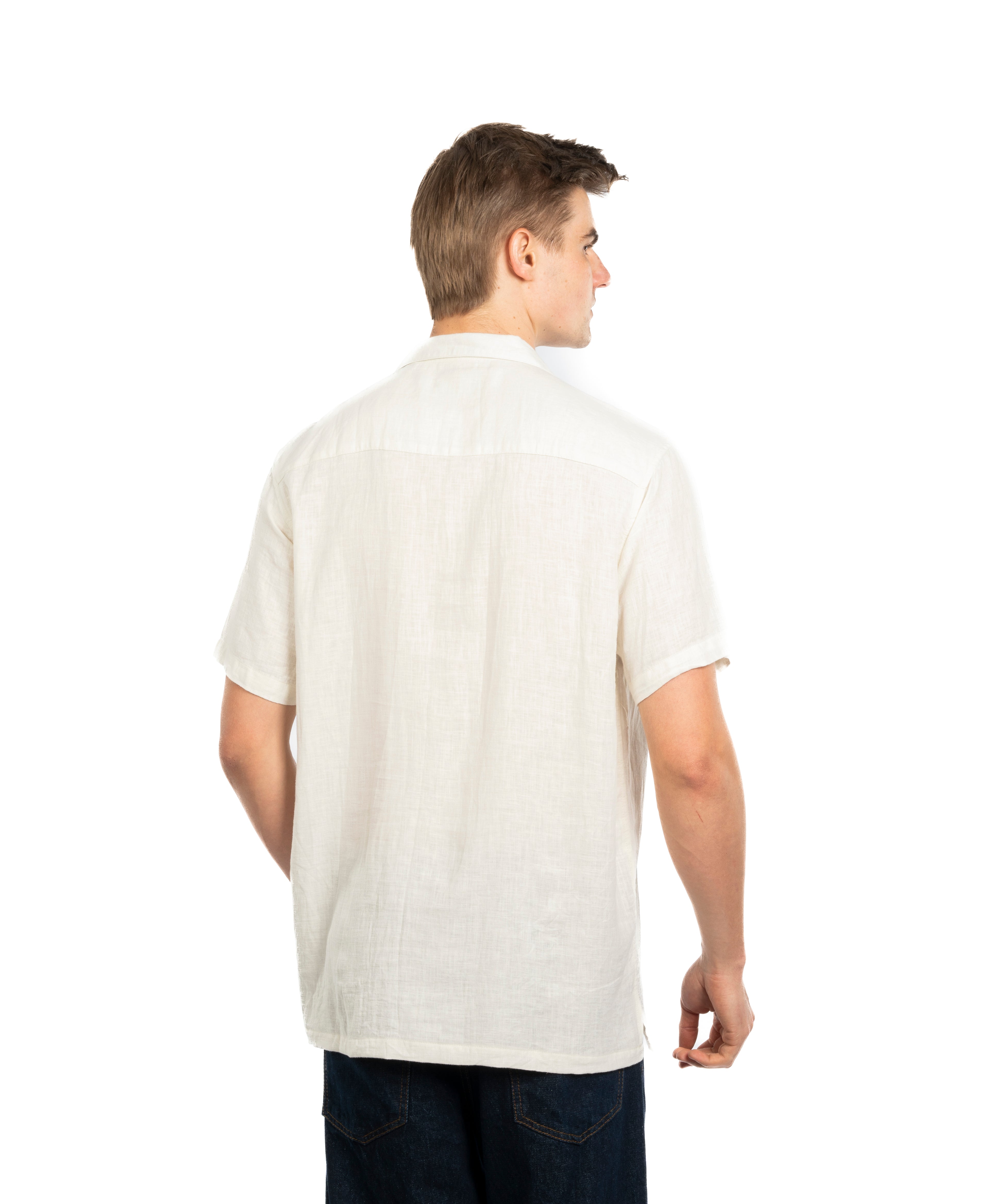 Half Sleeve Shirt - Men - Plain