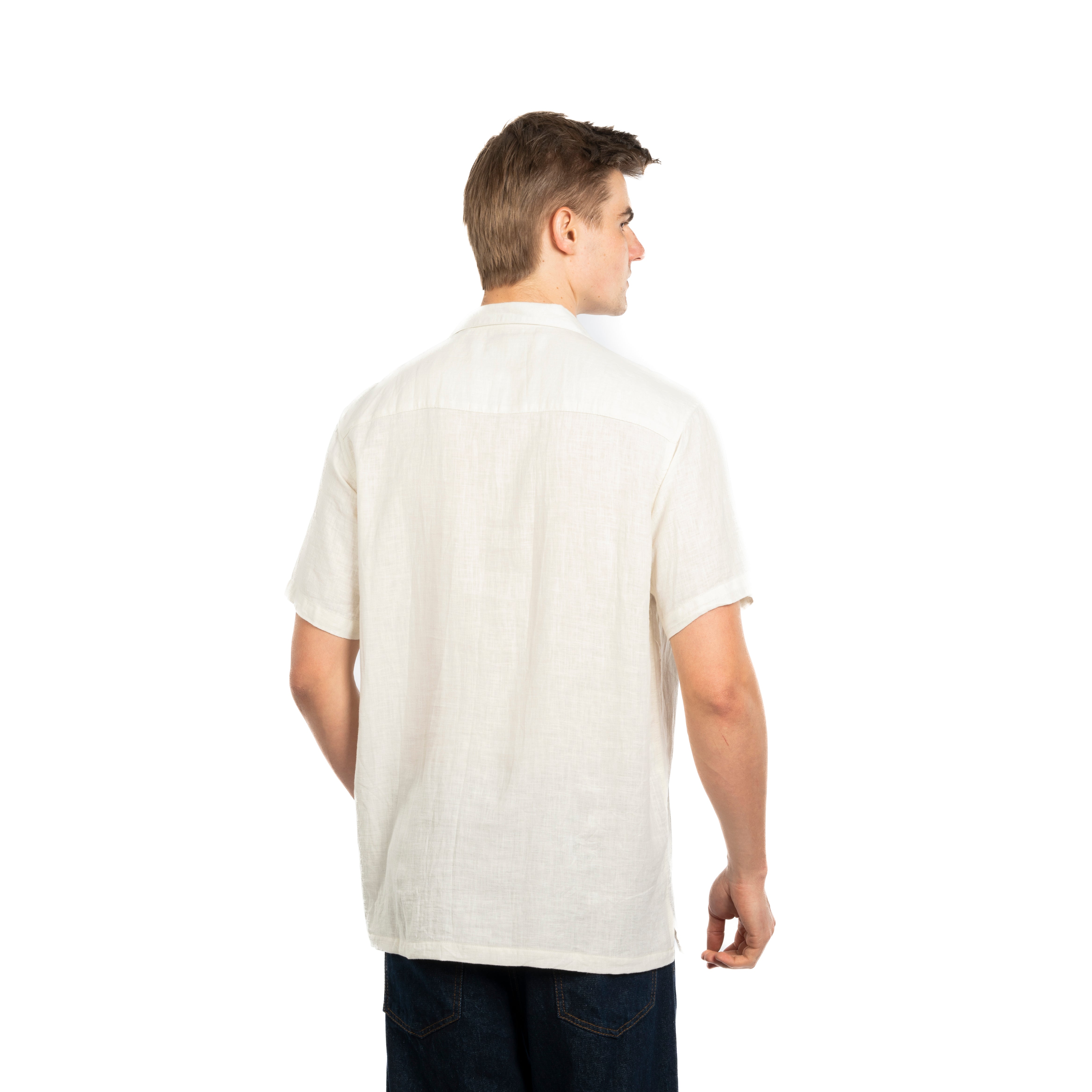 Half Sleeve Shirt - Men - Plain