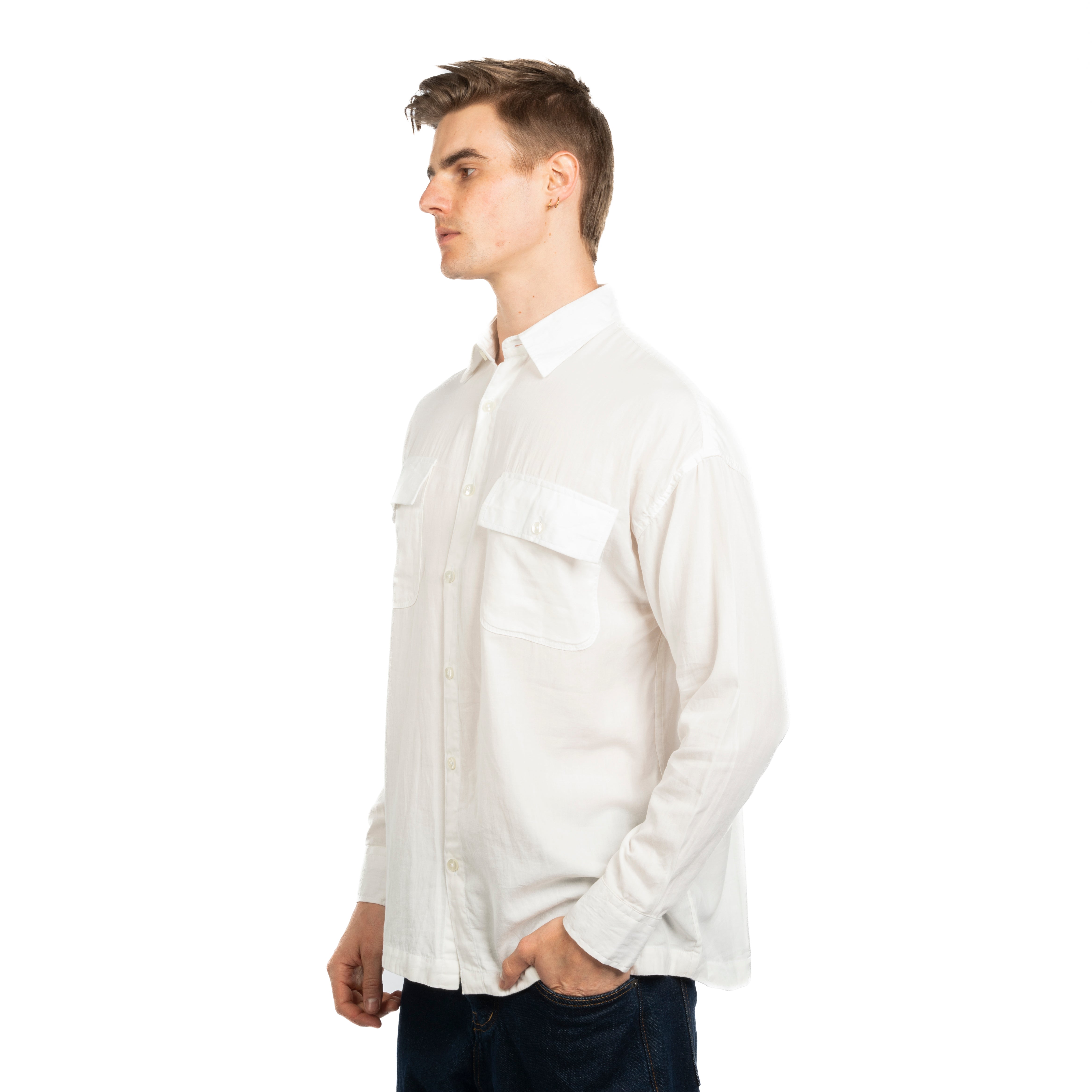 Long Sleeve Shirt - Men - Plain