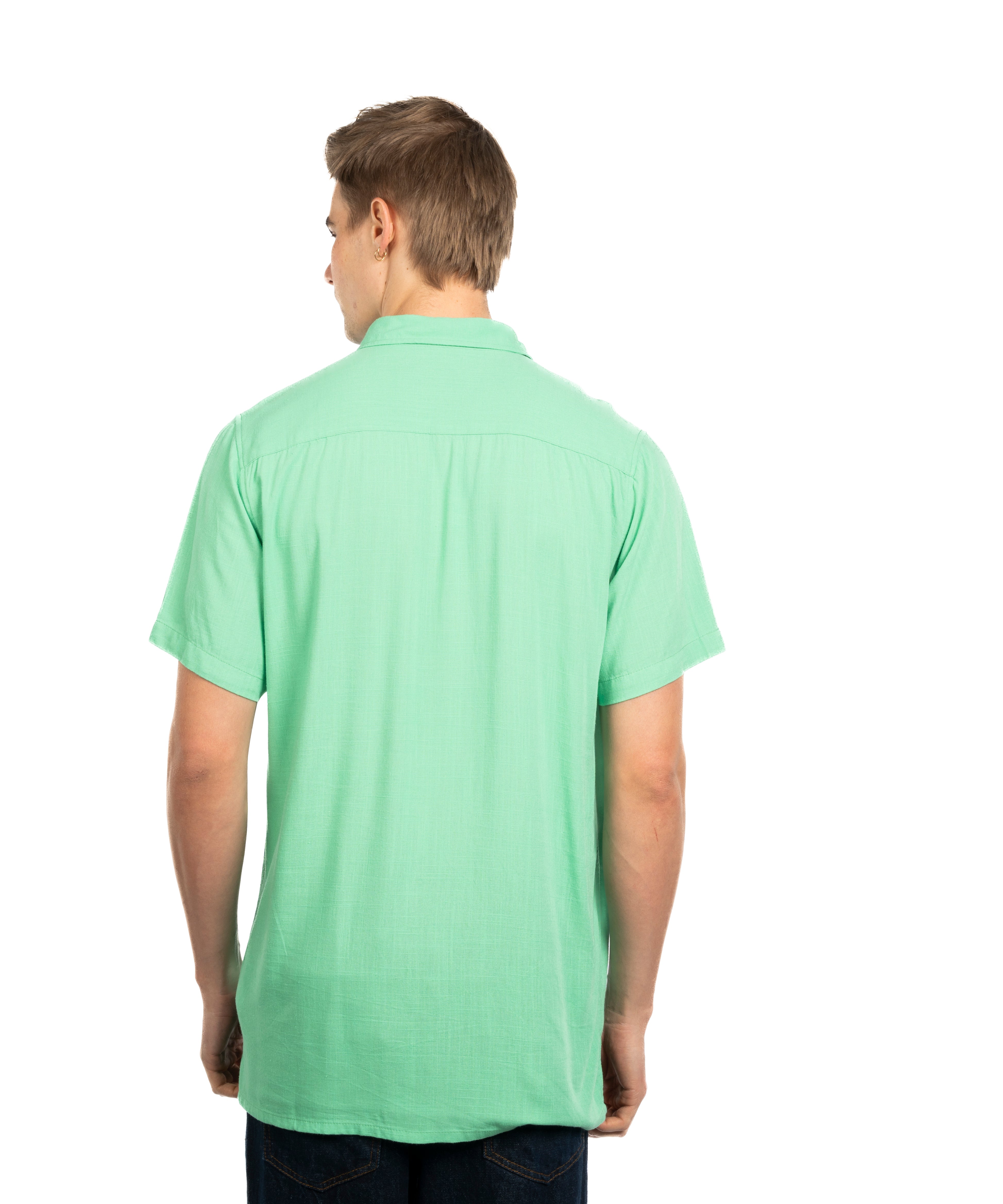 Half Sleeve Shirt - Men - Striped