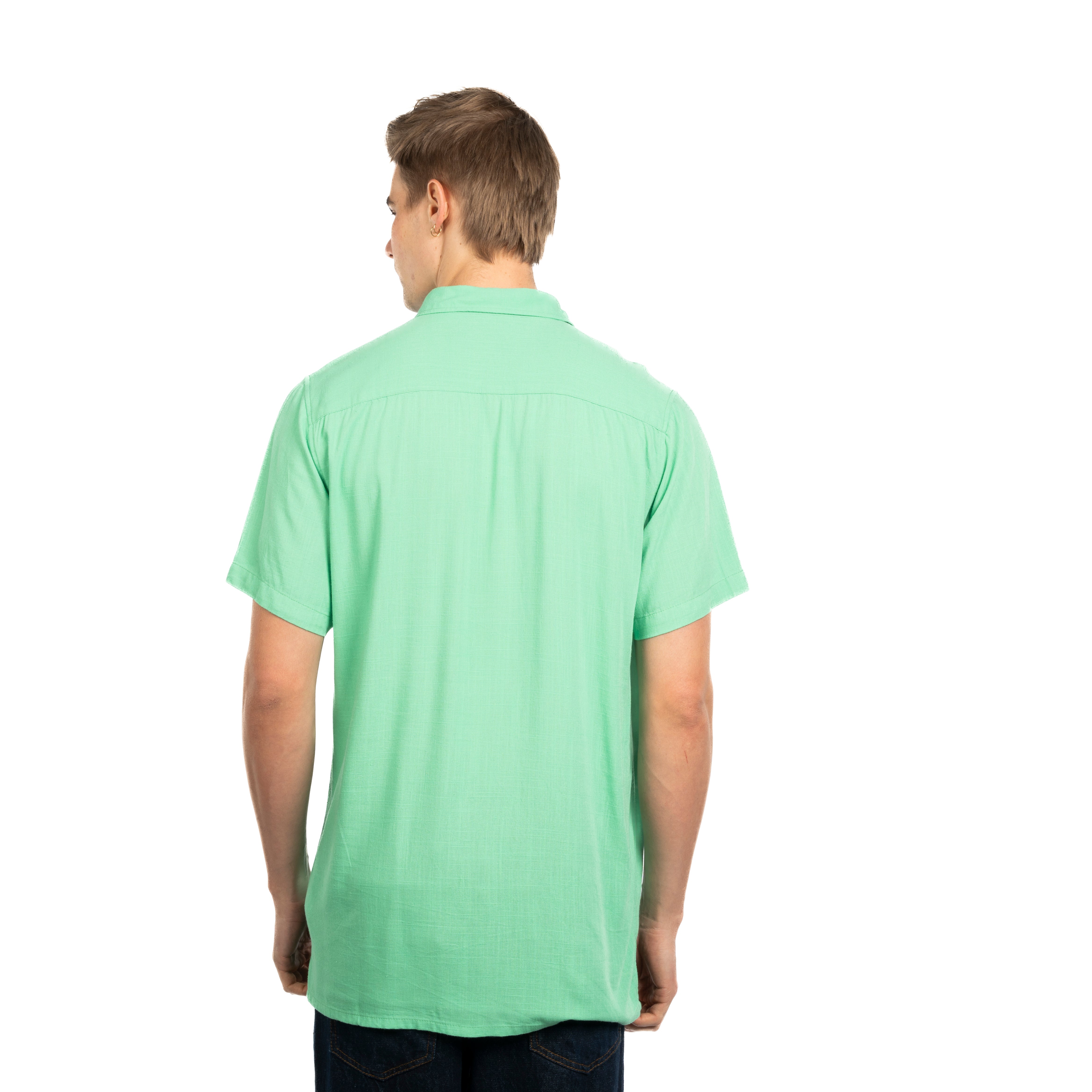 Half Sleeve Shirt - Men - Striped