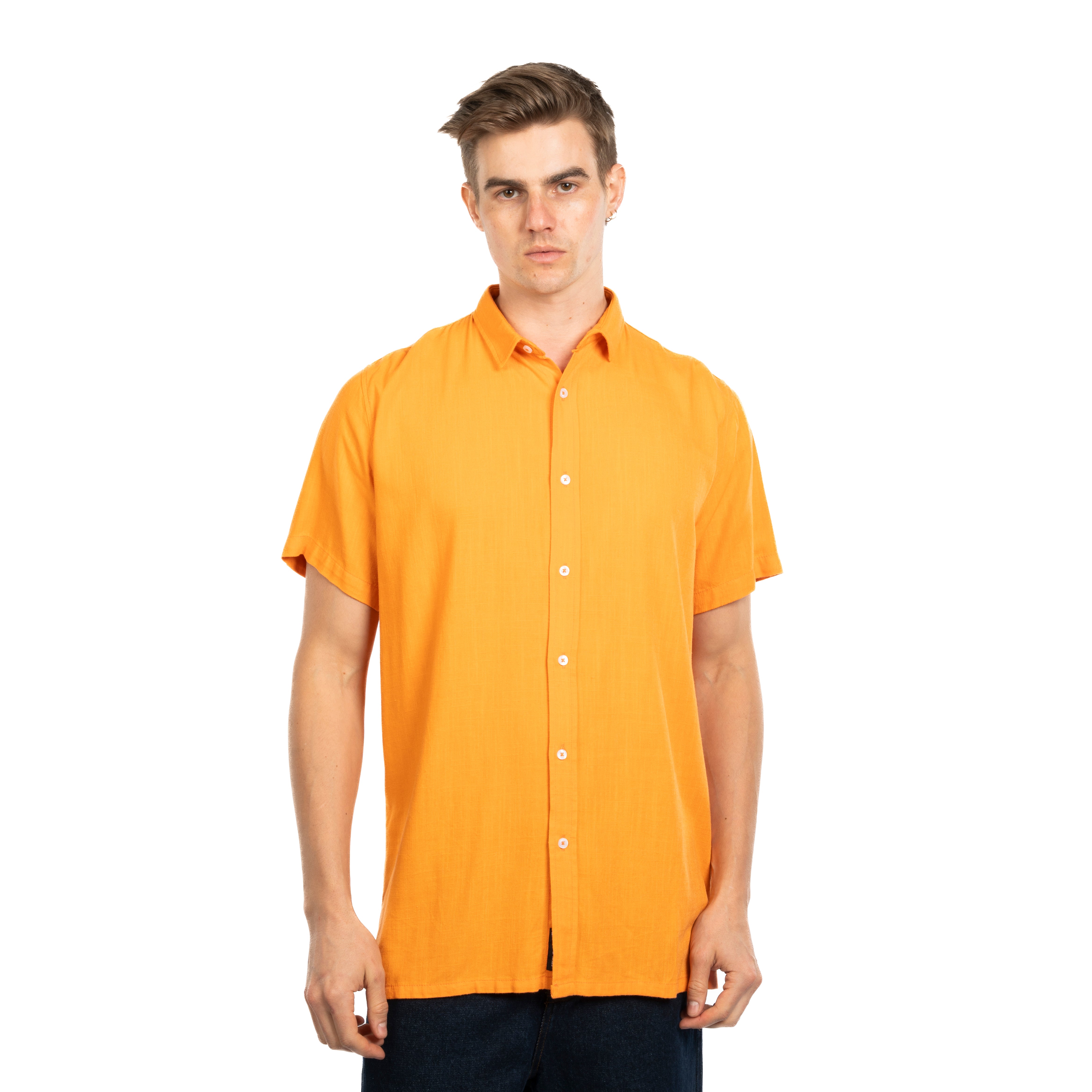Half Sleeve Shirt - Men - Striped