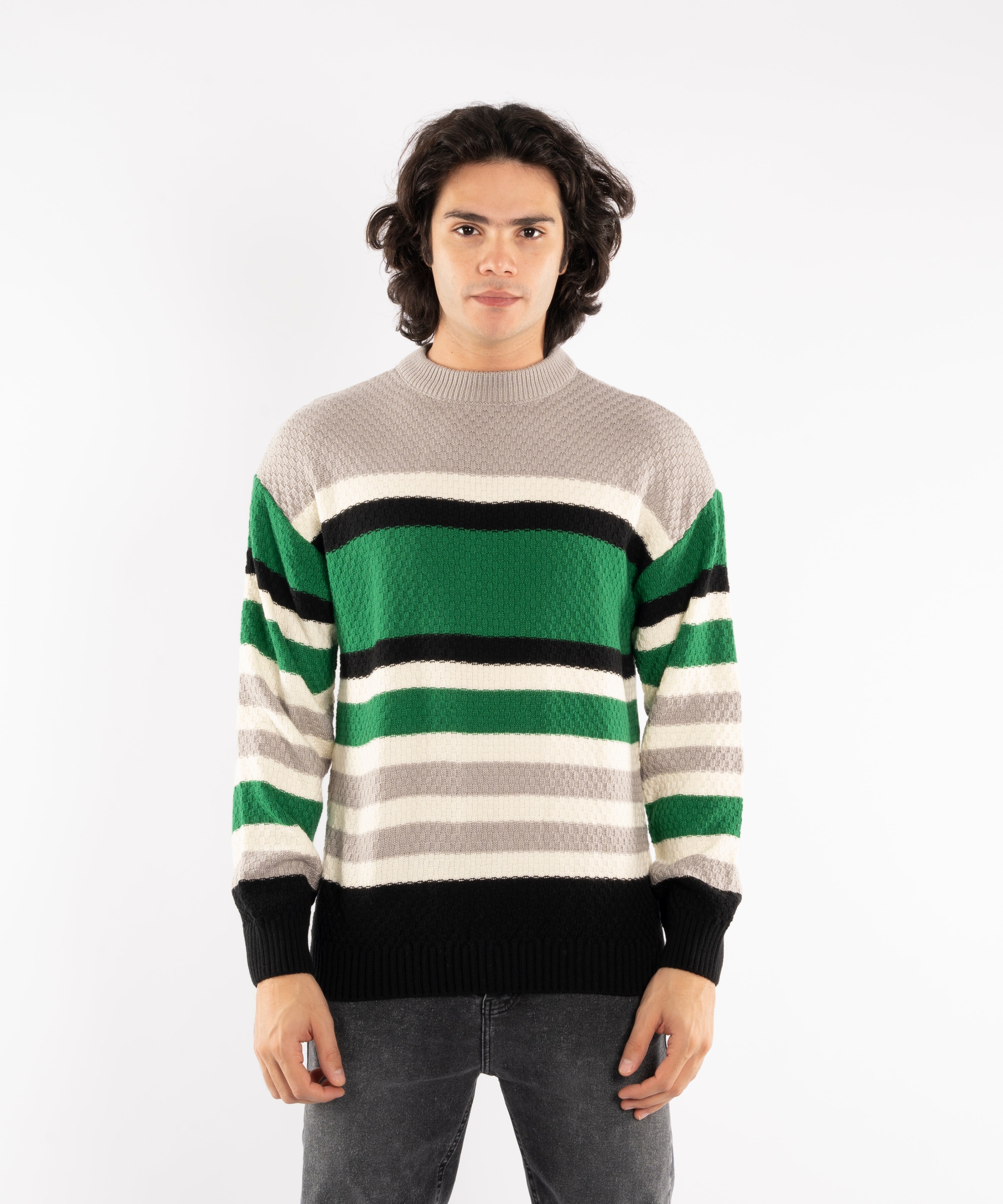 Pullover - Men - Striped