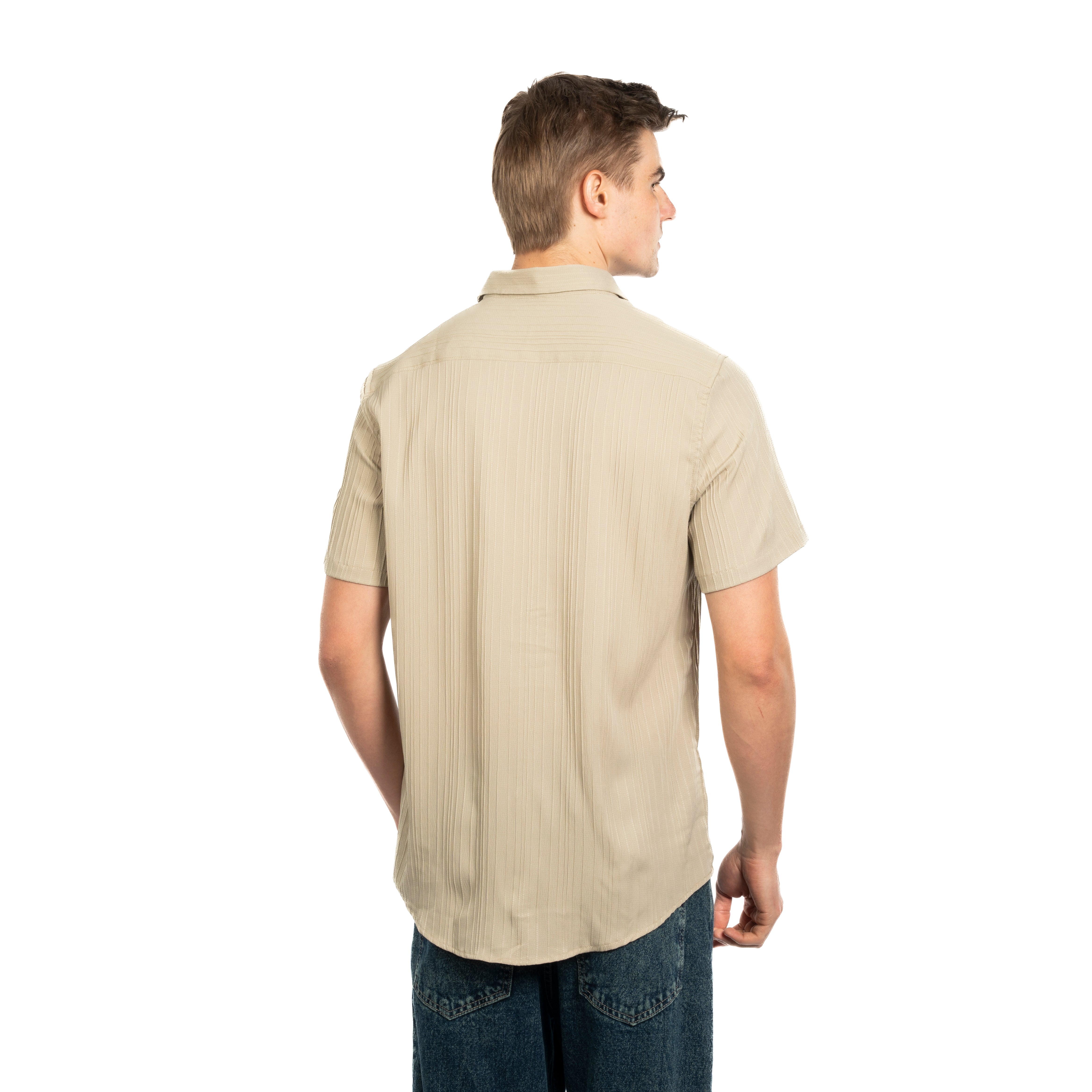 Half Sleeve Shirt - Men - Plain