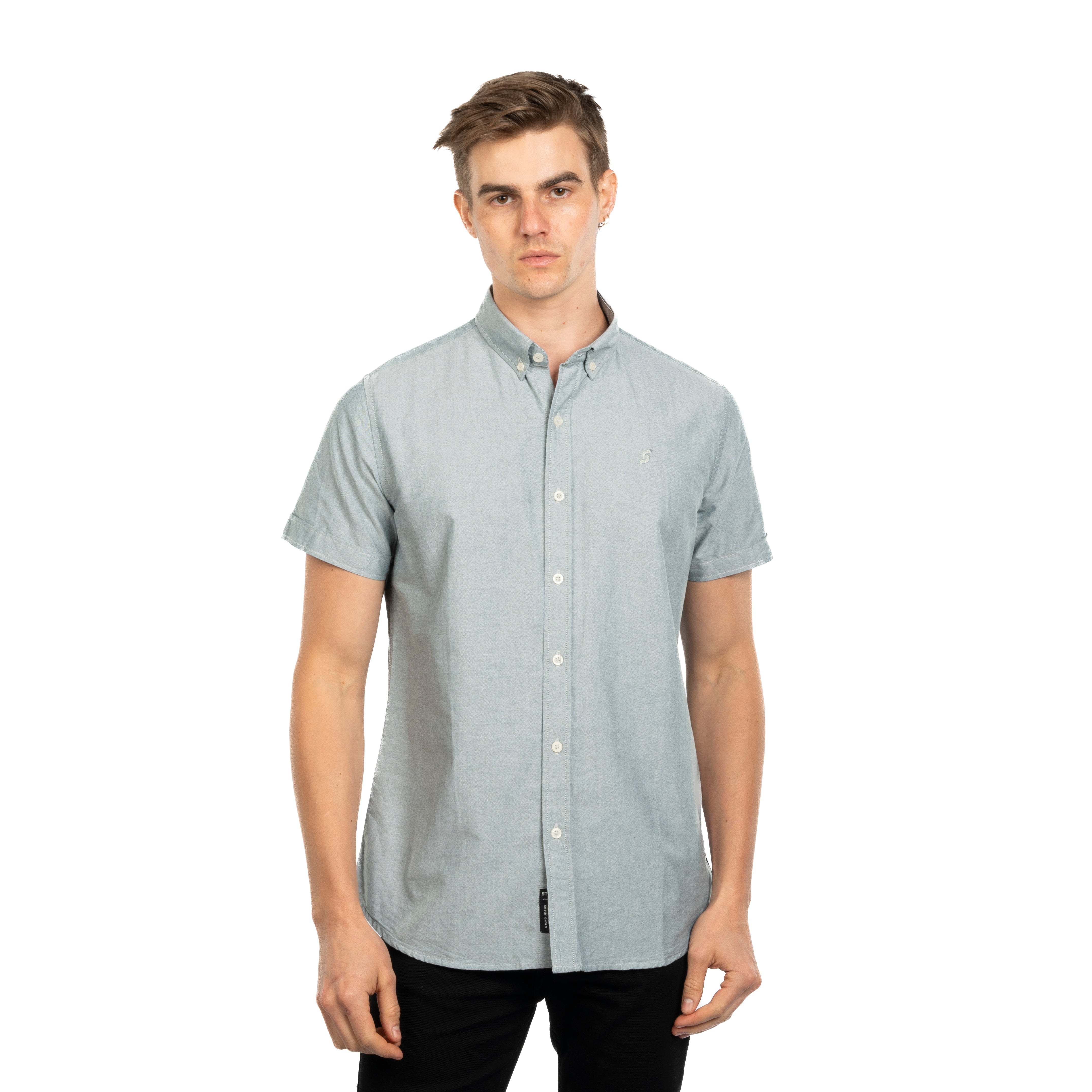Half Sleeve Shirt - Men - Plain