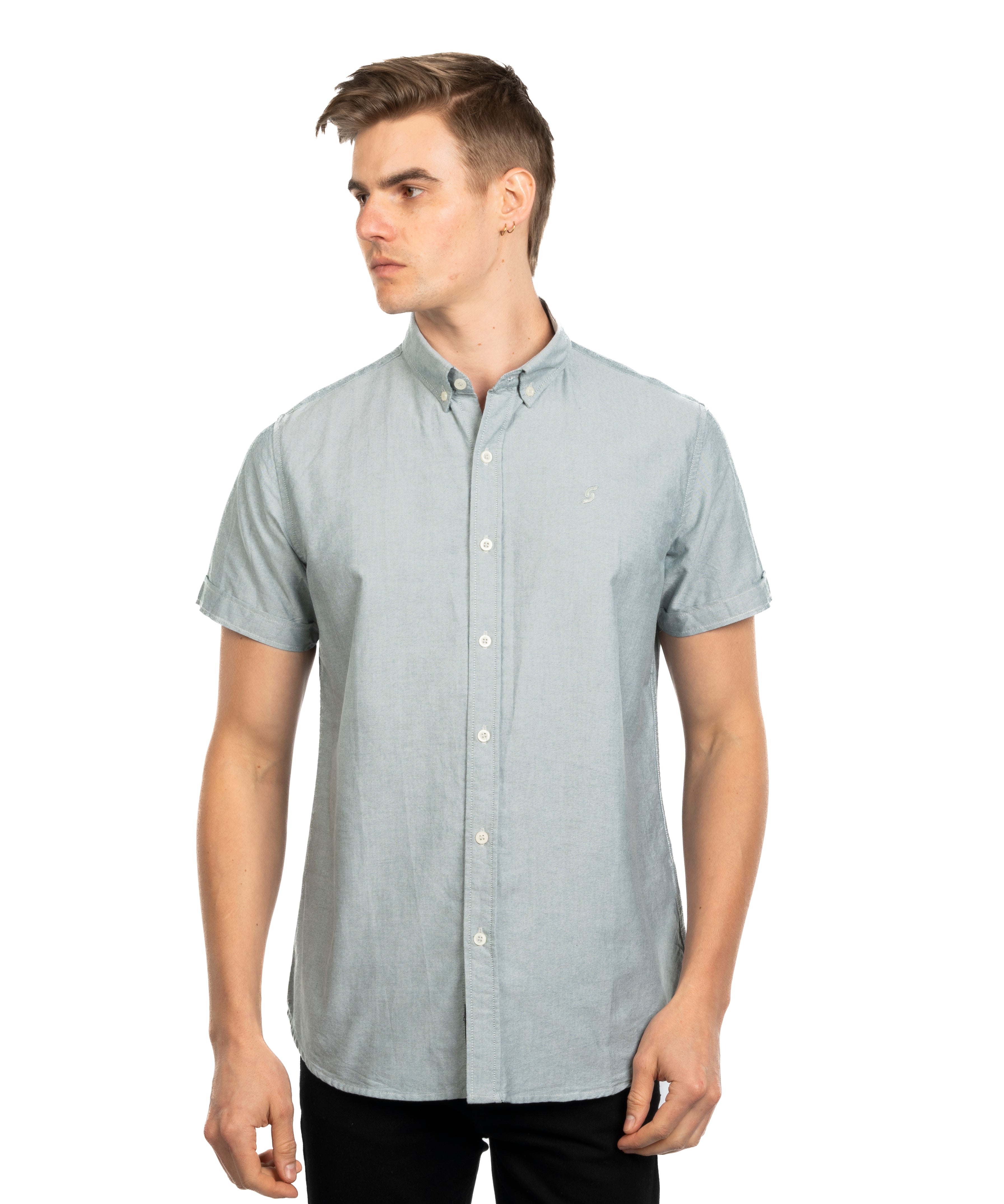 Half Sleeve Shirt - Men - Plain