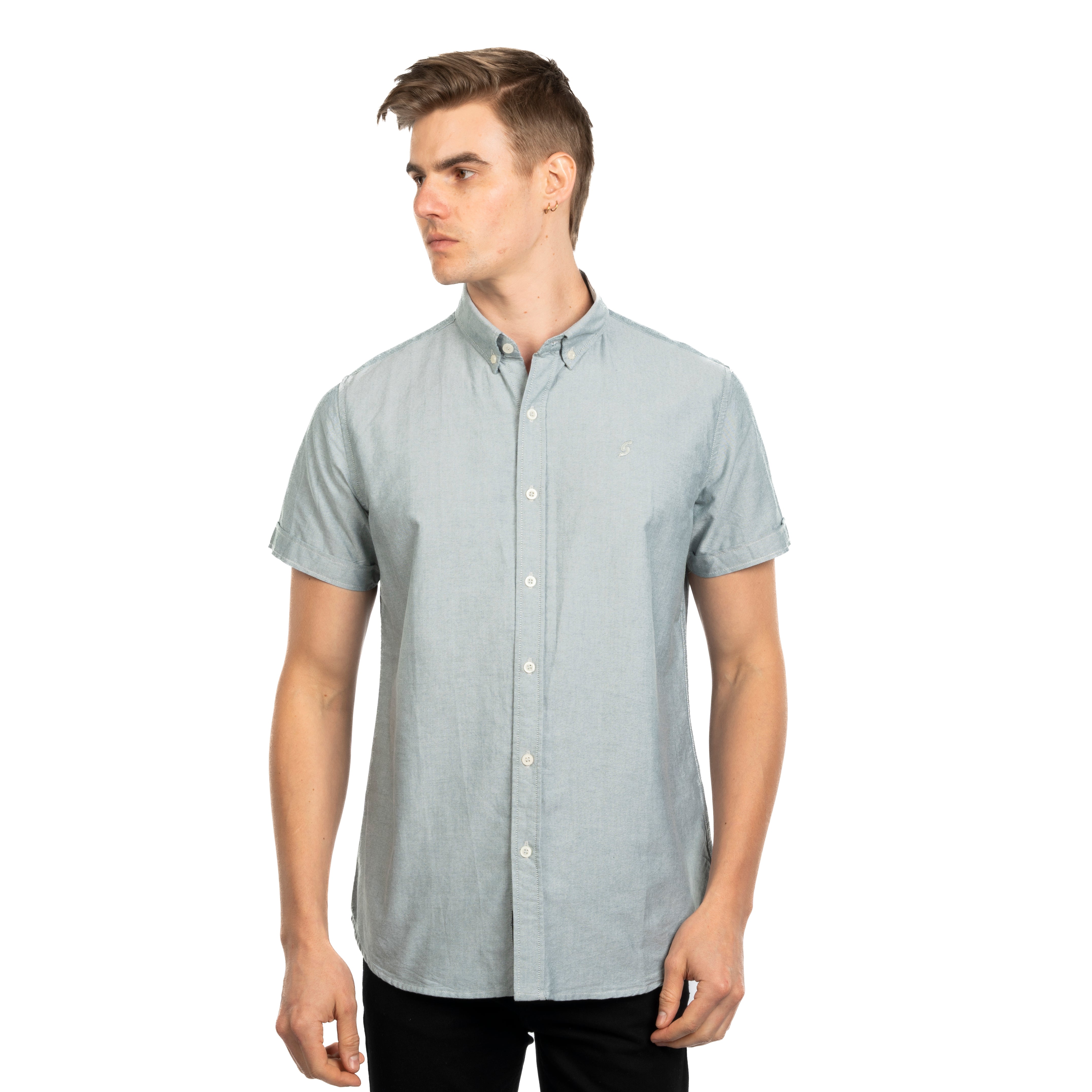 Half Sleeve Shirt - Men - Plain