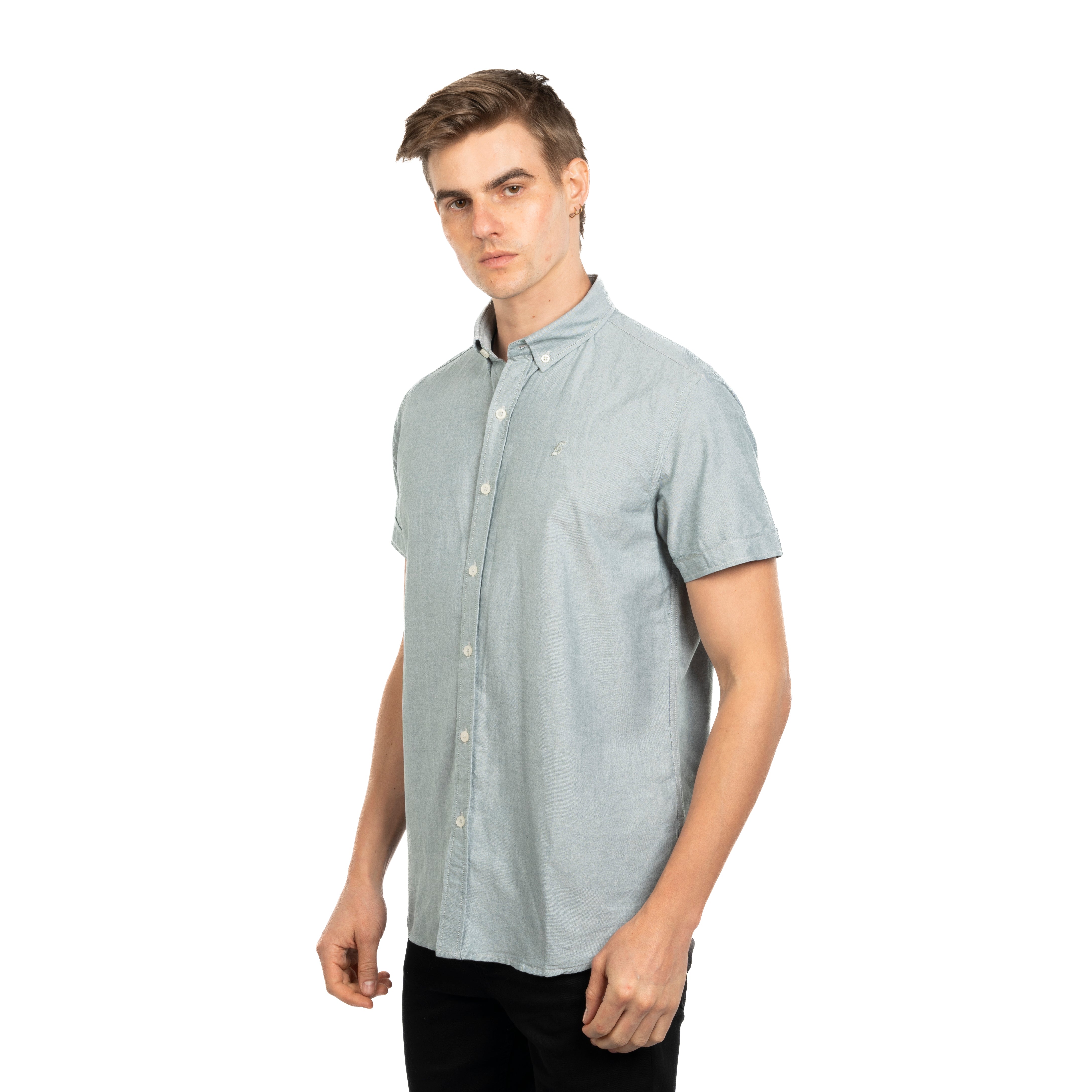 Half Sleeve Shirt - Men - Plain