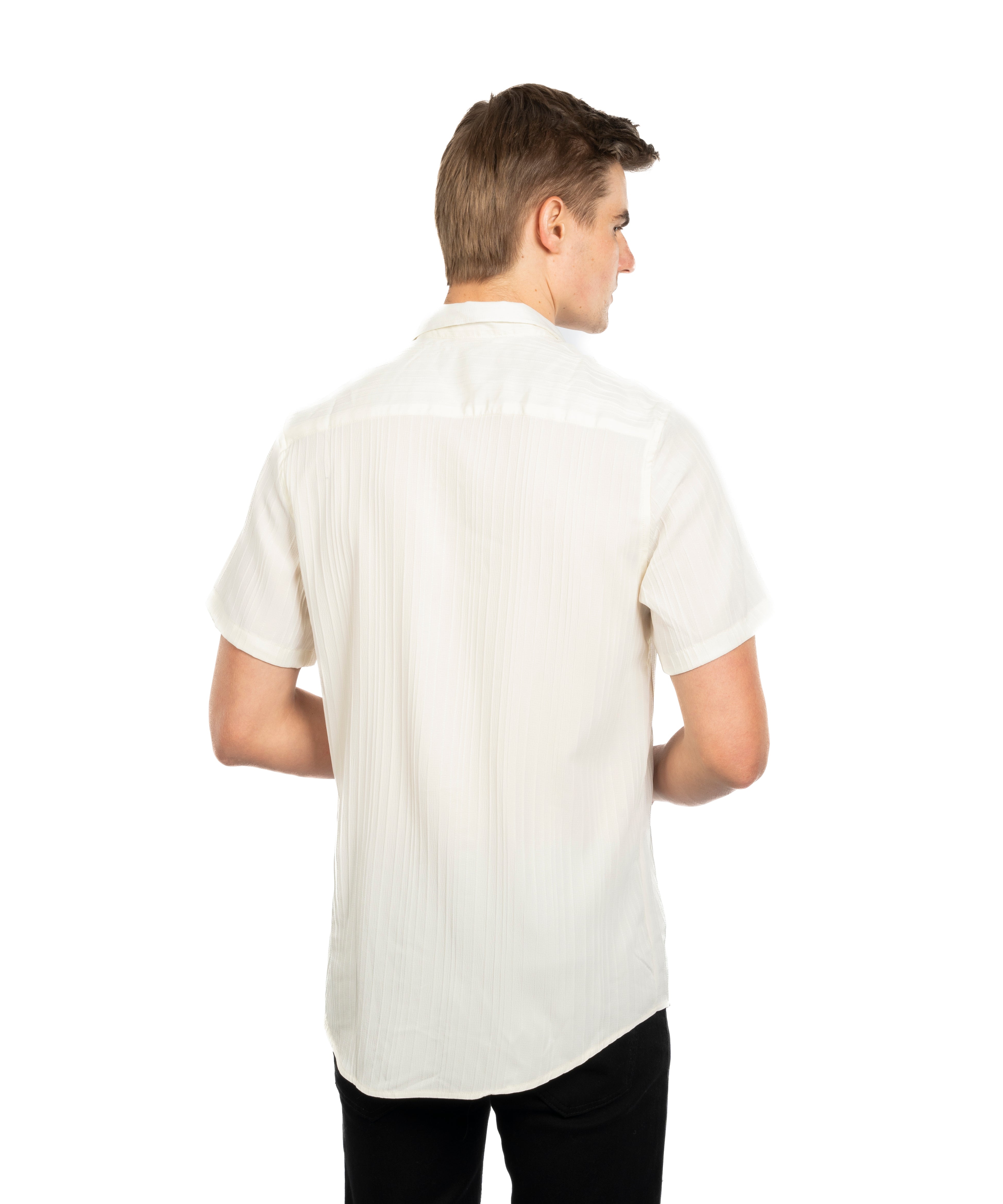 Half Sleeve Shirt - Men - Striped