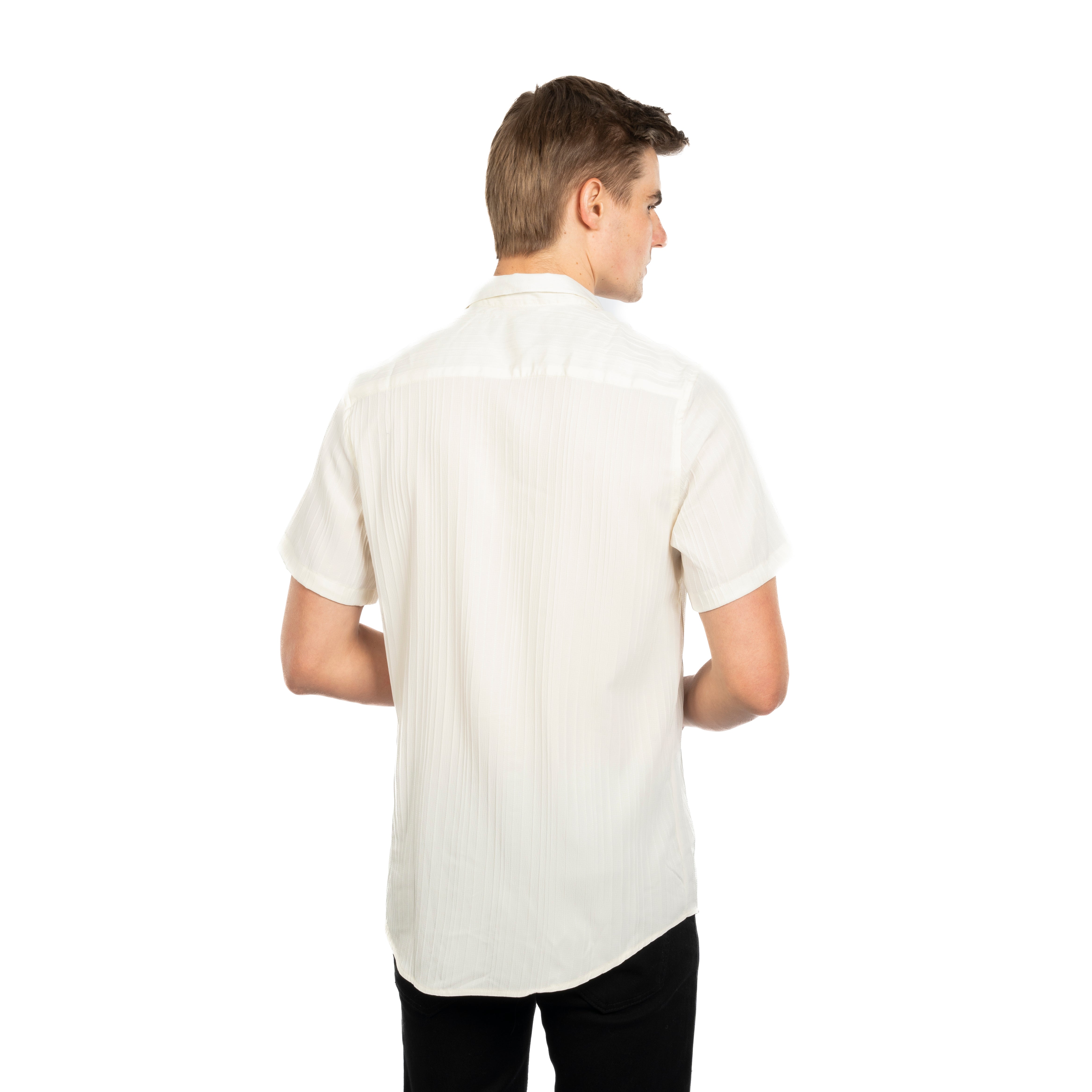 Half Sleeve Shirt - Men - Striped