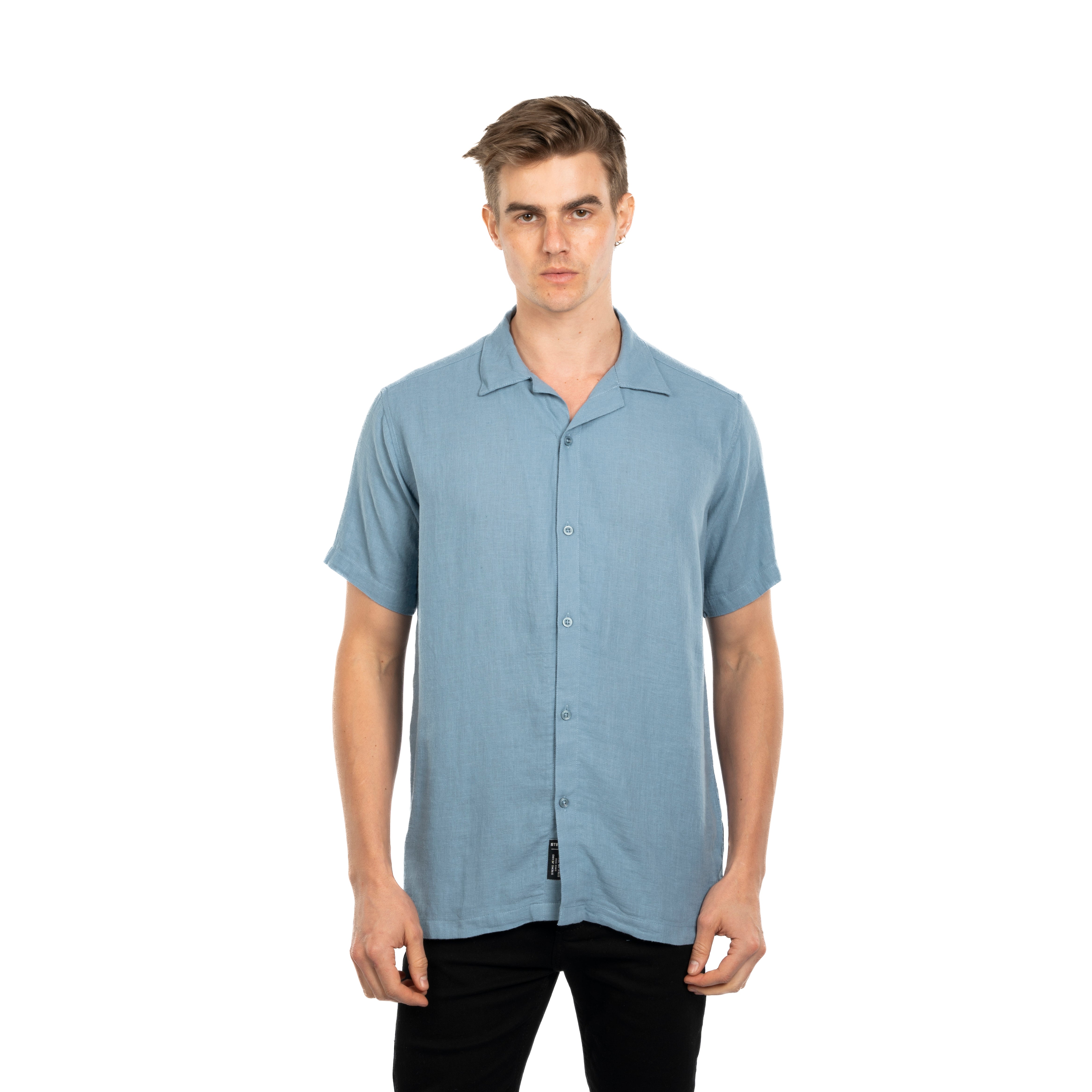 Half Sleeve Shirt - Men - Plain