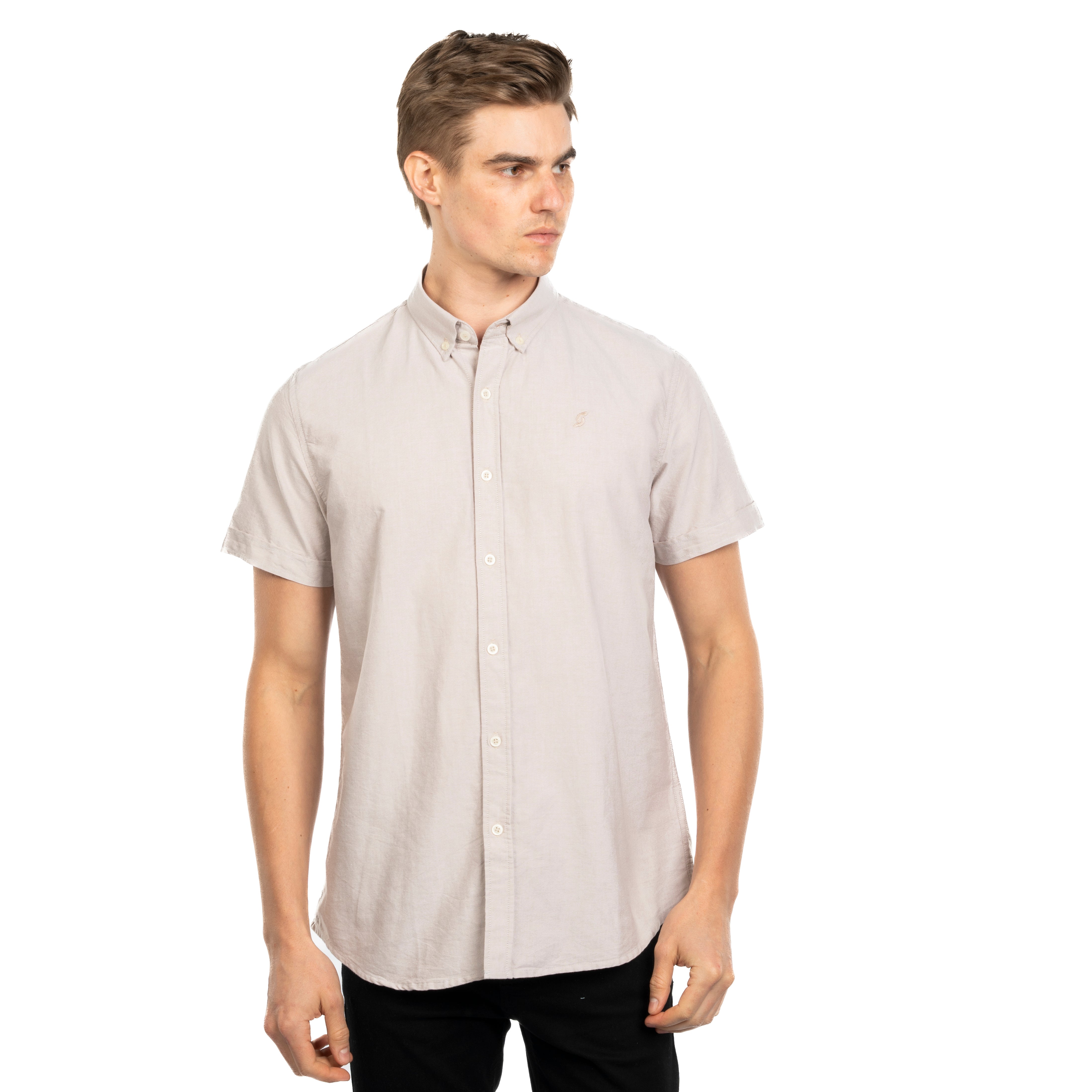 Half Sleeve Shirt - Men - Plain