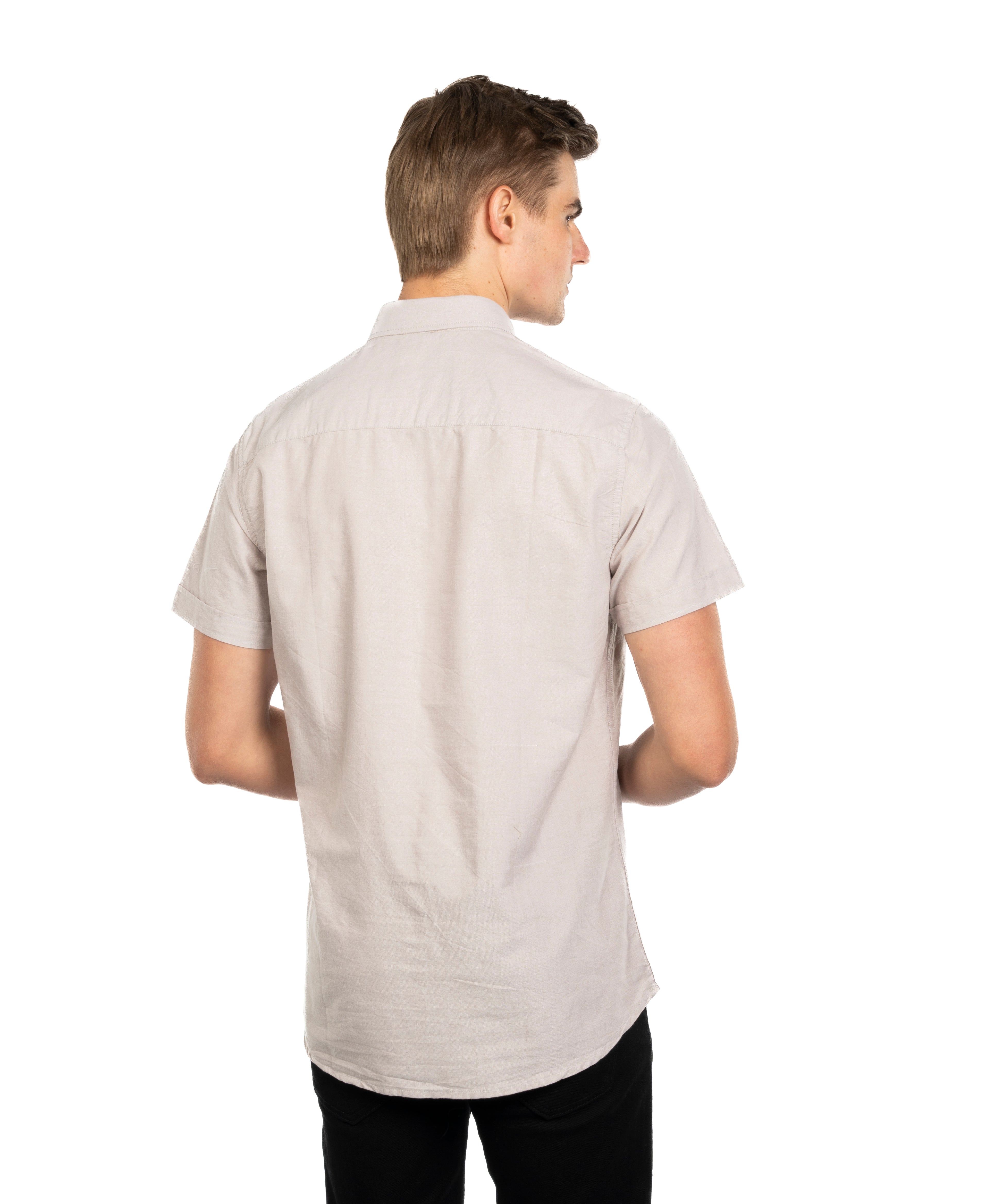 Half Sleeve Shirt - Men - Plain
