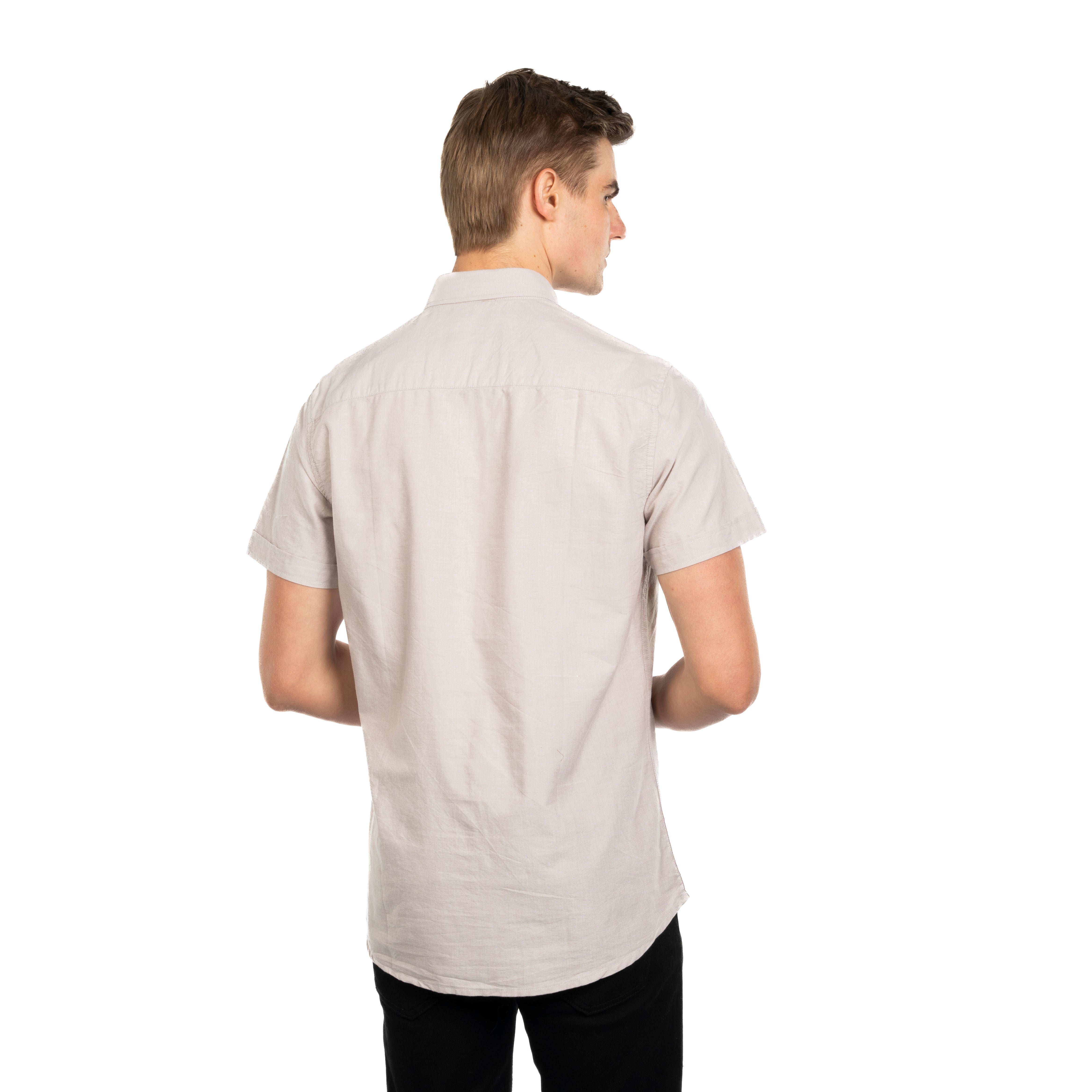 Half Sleeve Shirt - Men - Plain
