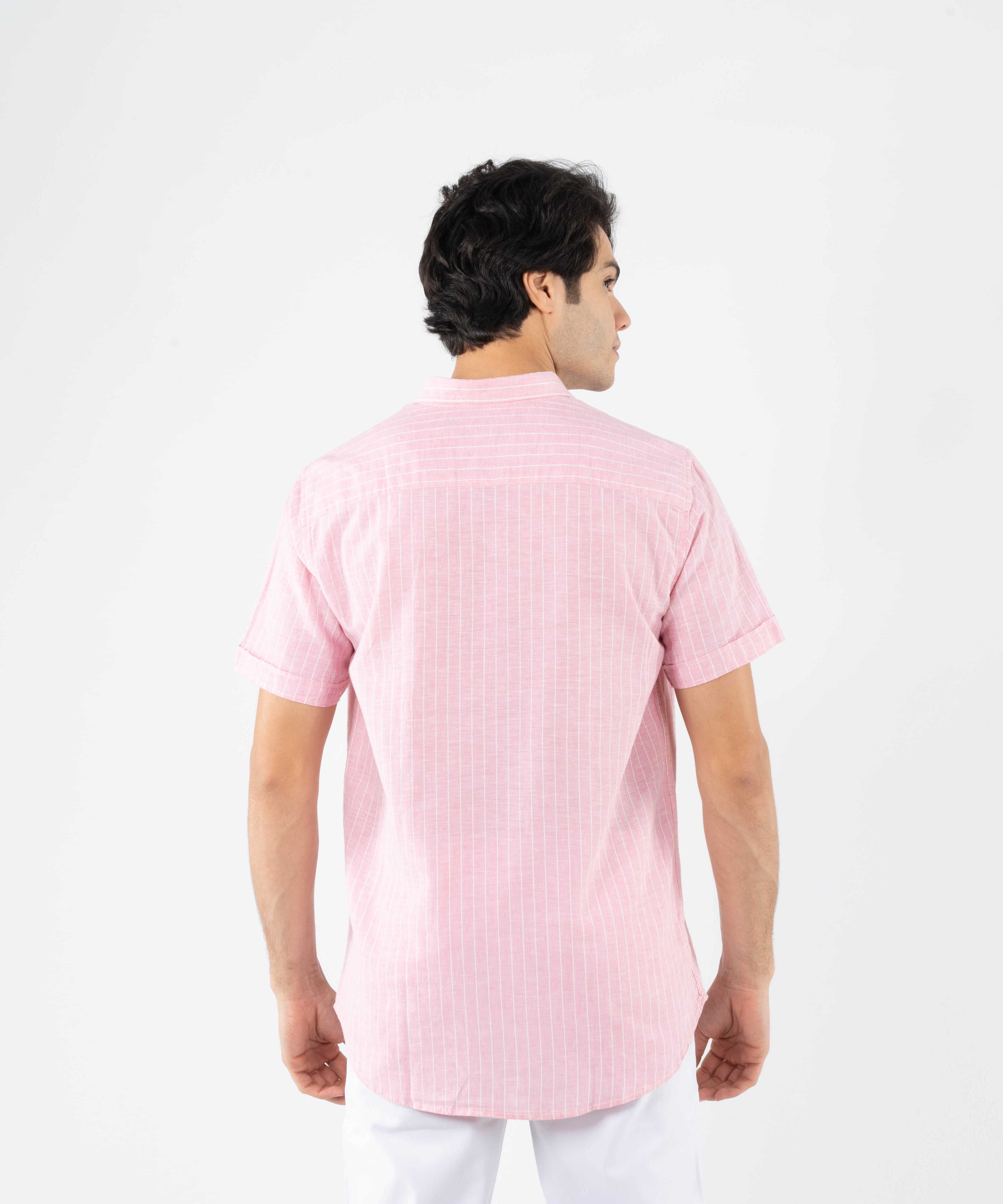 Half Sleeve Shirt - Men - Striped
