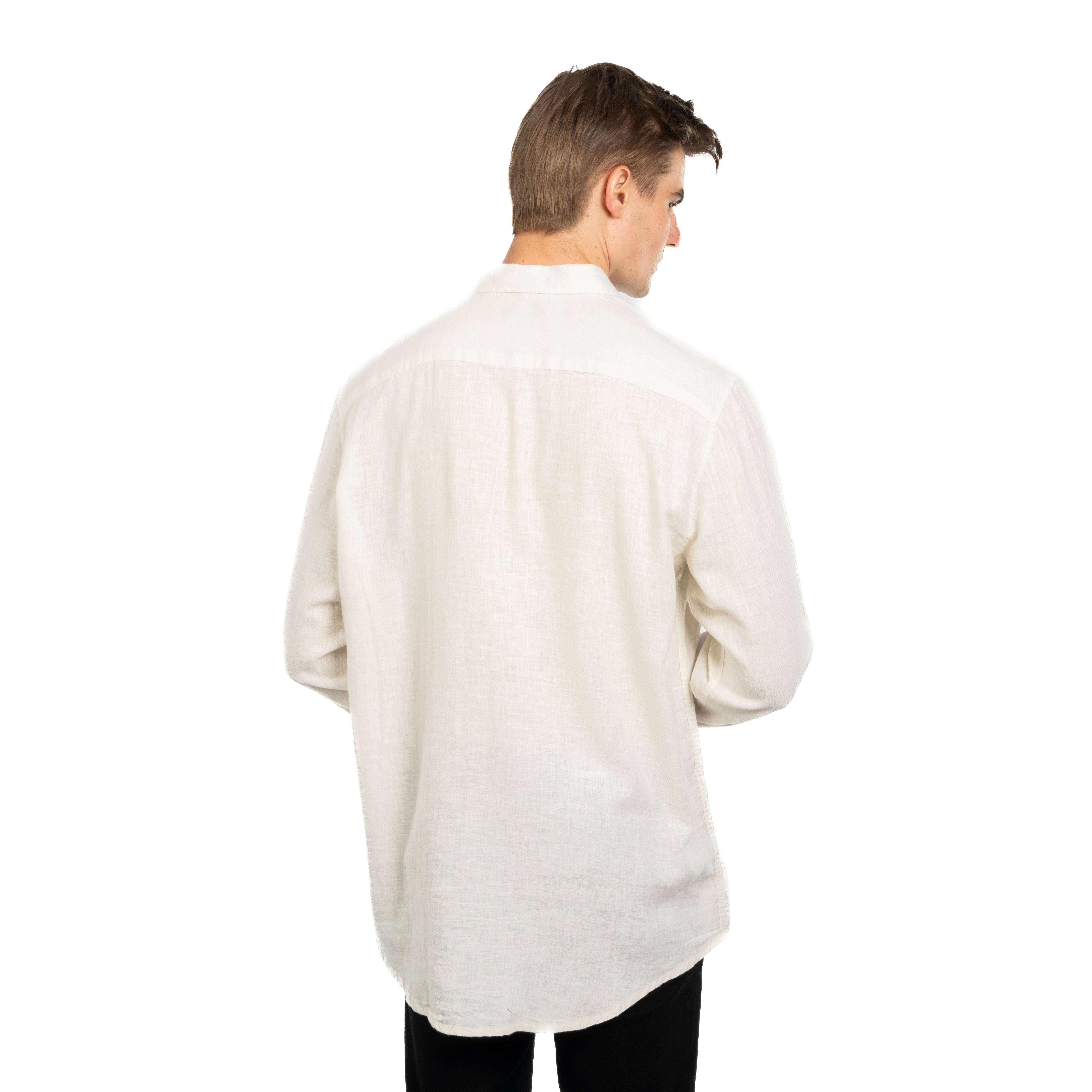Long Sleeve Shirt - Men - Plain