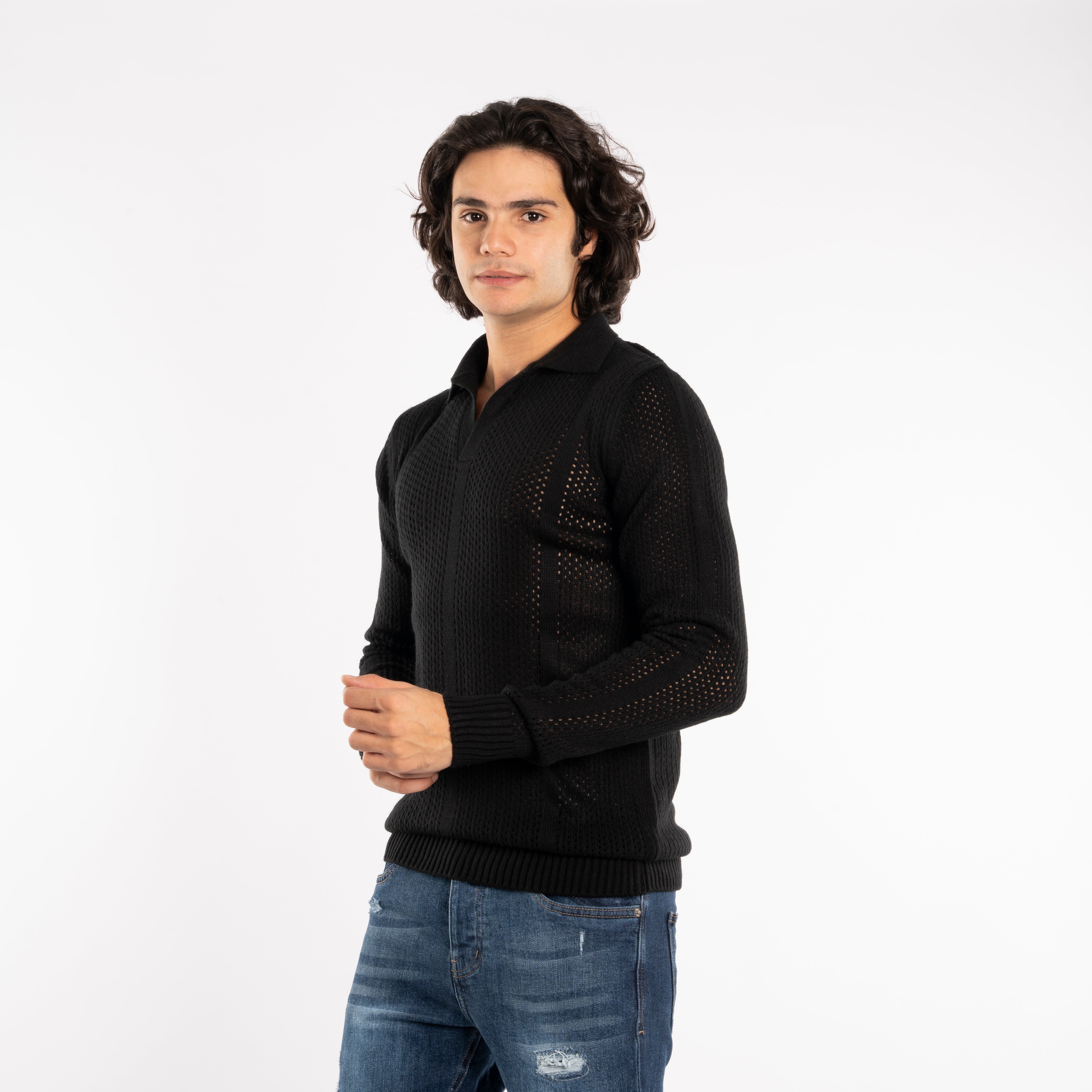 Pullover - Men - Ribbed